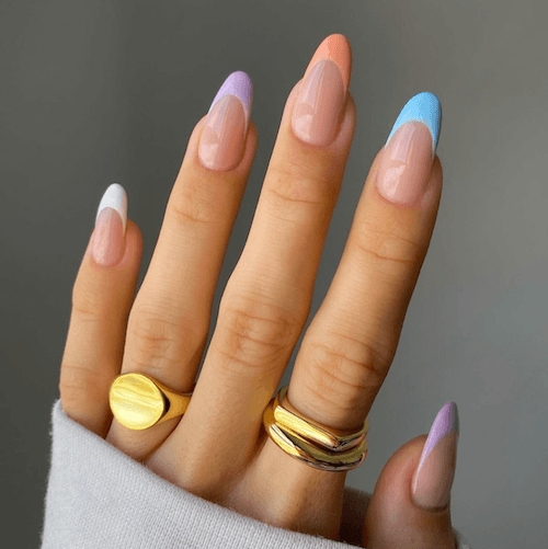 DIY Spring Nail Art - Le Mini Macaron Europe