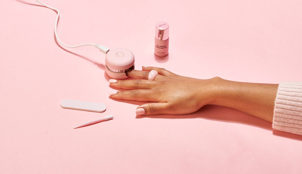 How To Apply Gel Polish With Our Mini Gel Manicure Kit - Le Mini Macaron Europe