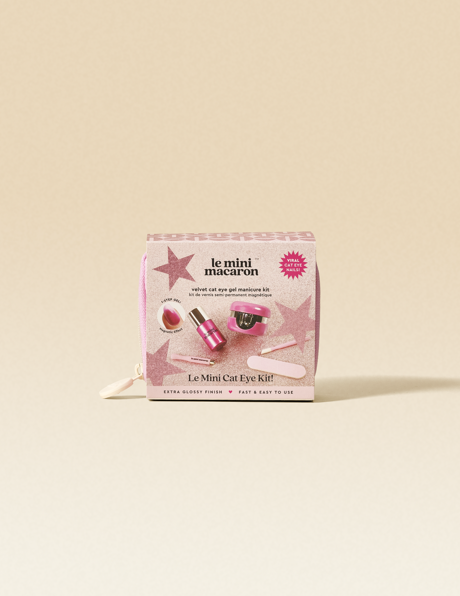 Cosmopolitan Velvet Cat Eye - Gel Manicure Kit