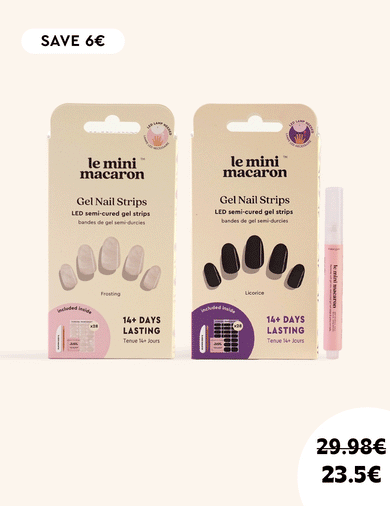 2 Gel Nail Strips Sets & Remover Pen