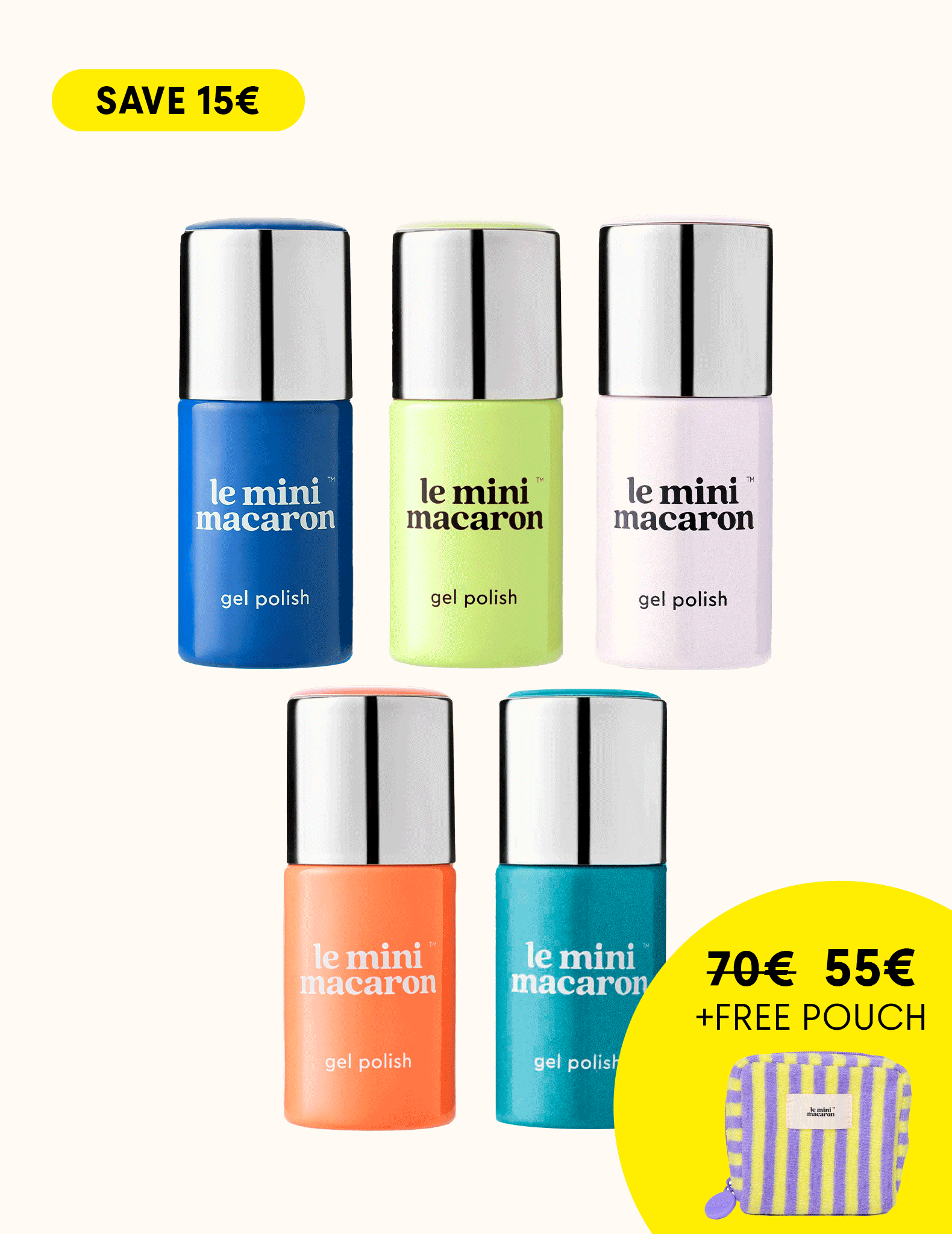 5 SHADES + POUCH
