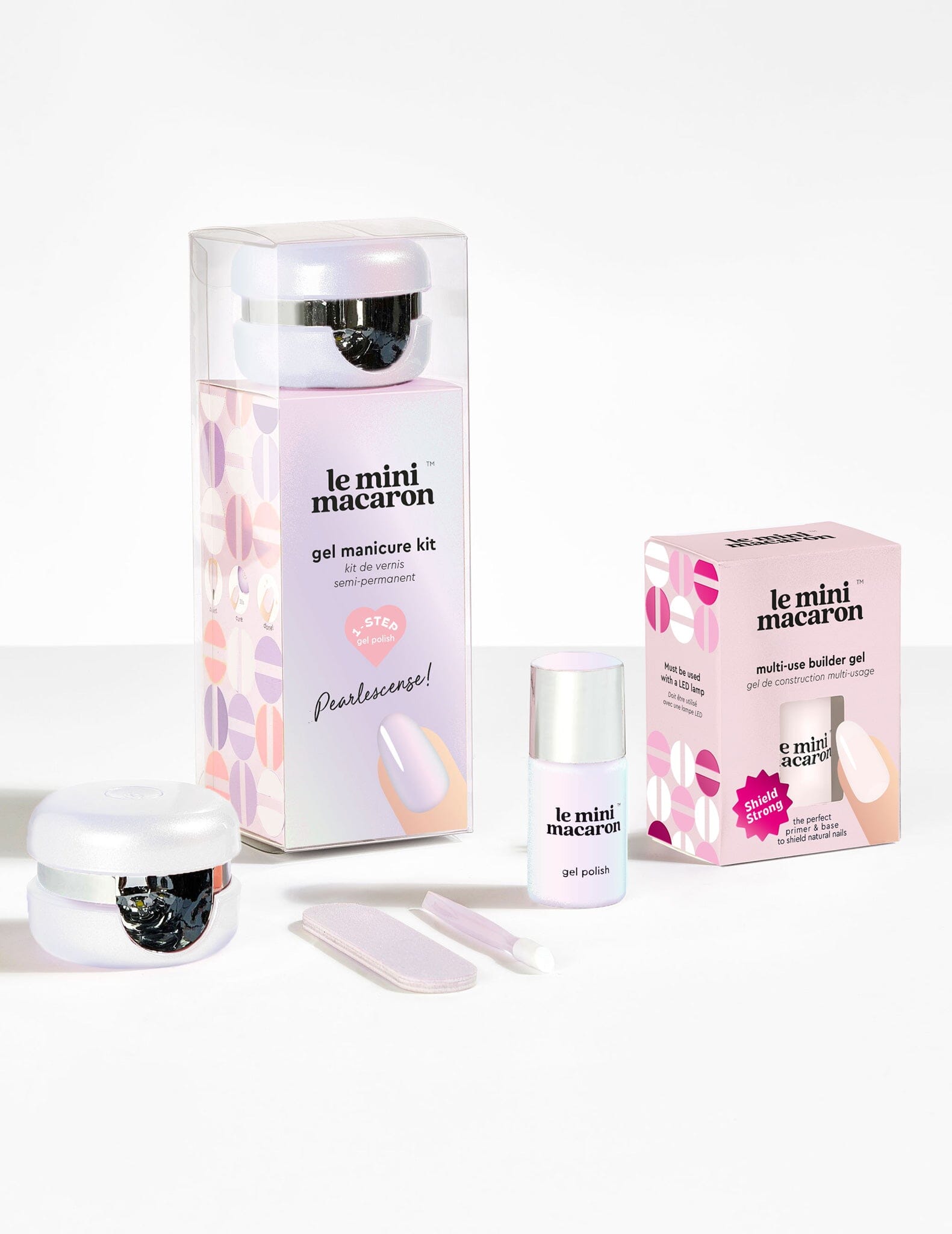 Pearlescence Kit + Builder Gel Bundle - Le Mini Macaron