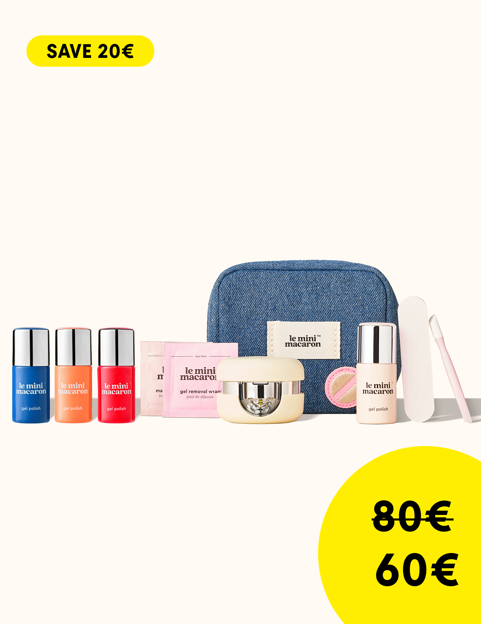 3 SHADES + TRAVEL KIT