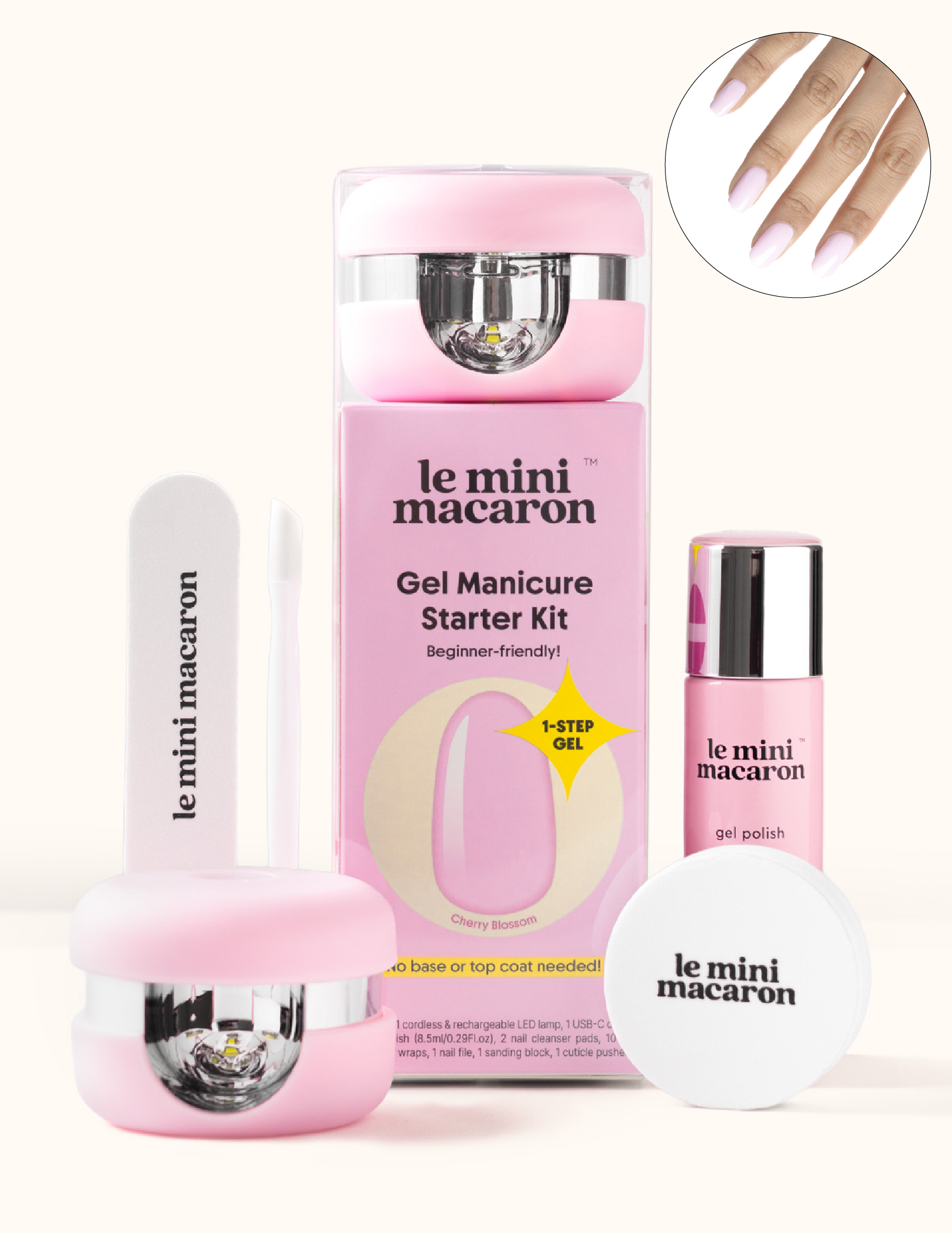 Cherry Blossom - Gel Manicure Kit