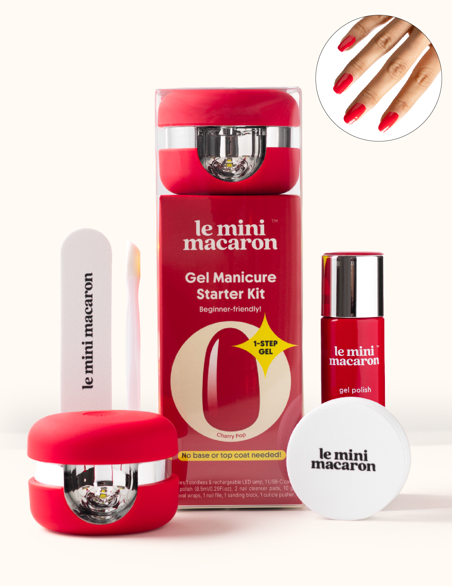 Cherry Pop - Gel Manicure Kit