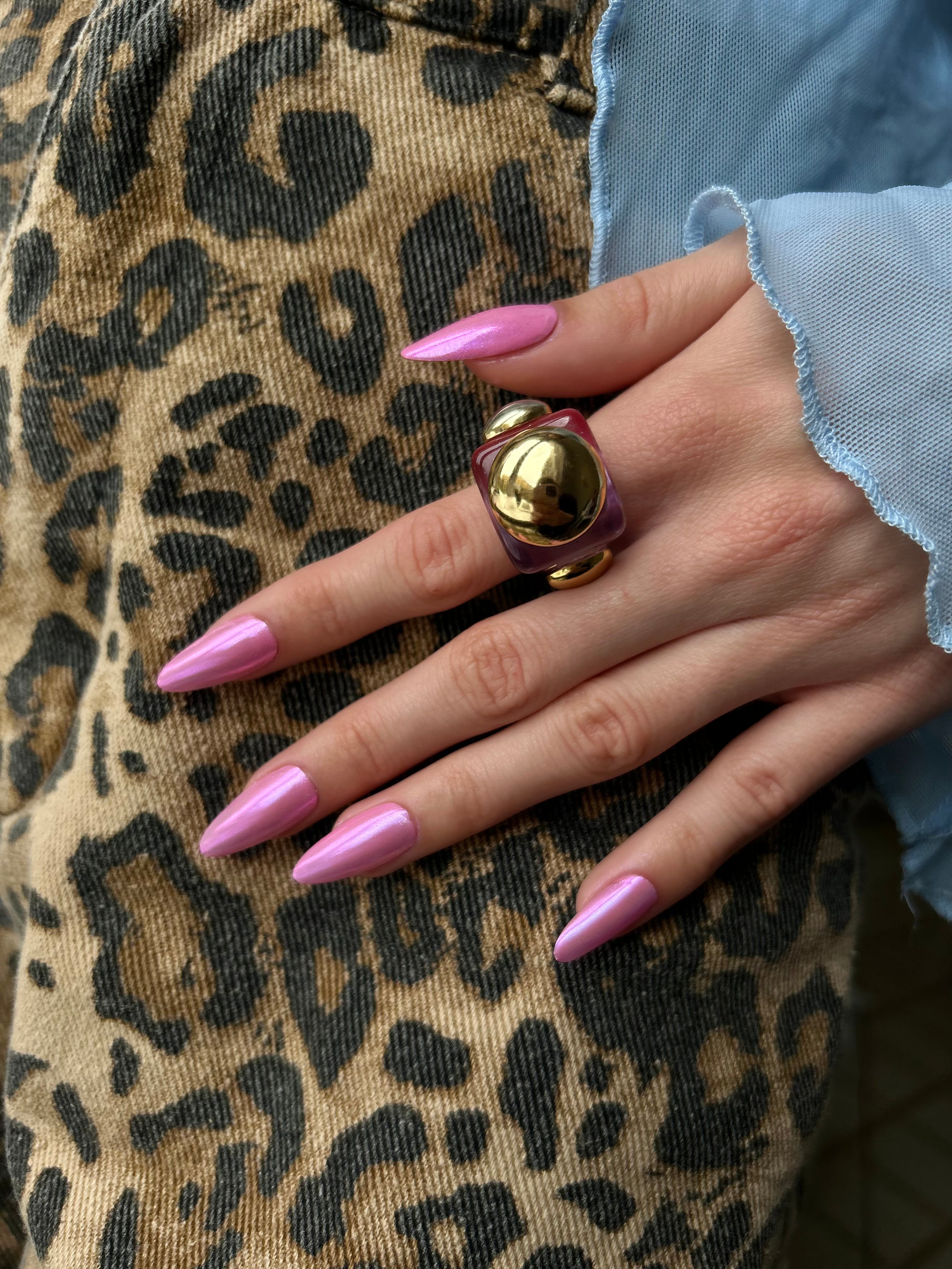 Pink Euphoria - Liquid Nail Powder - Le Mini Macaron
