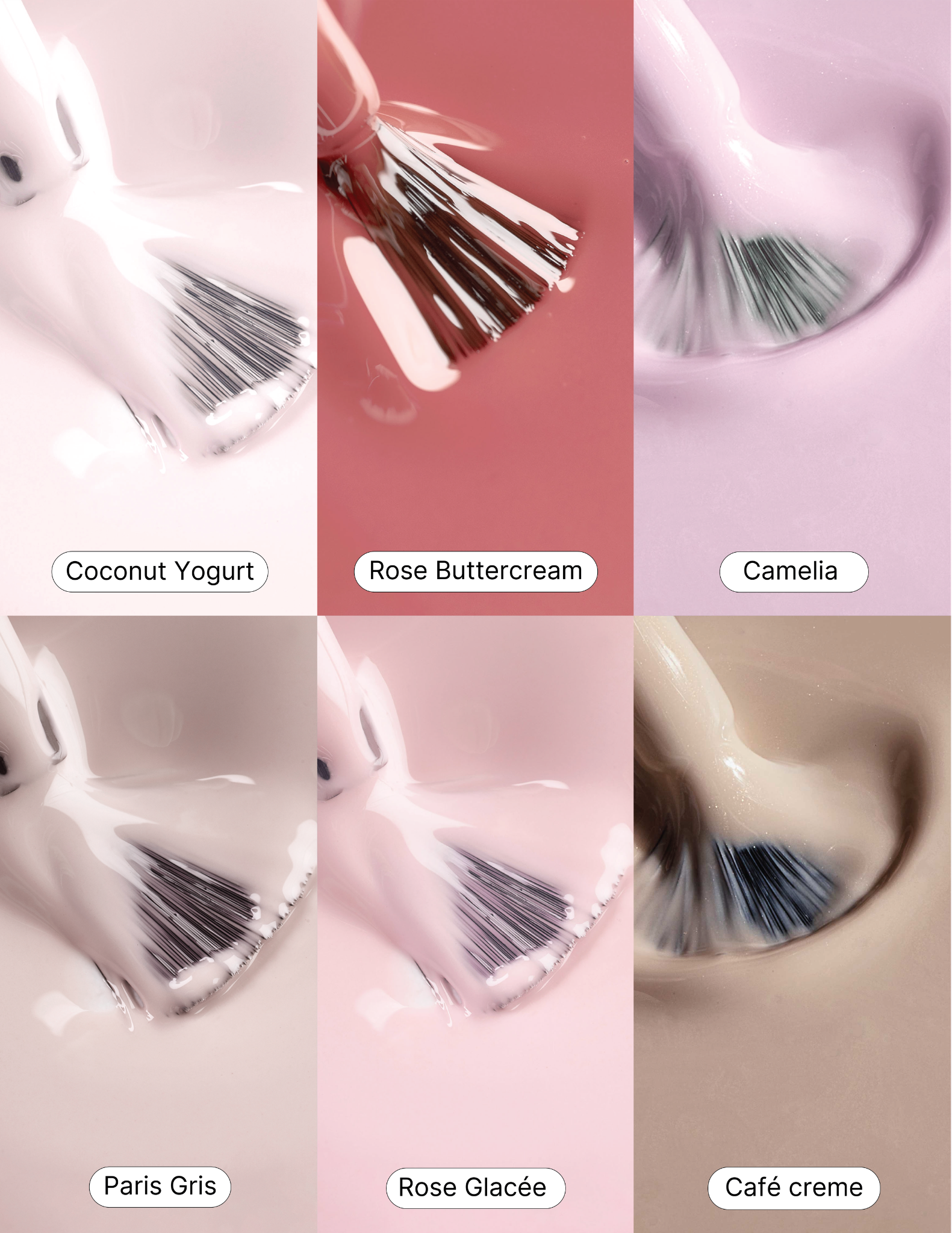Lights & Medium Nudes – Gel Polish Bundle