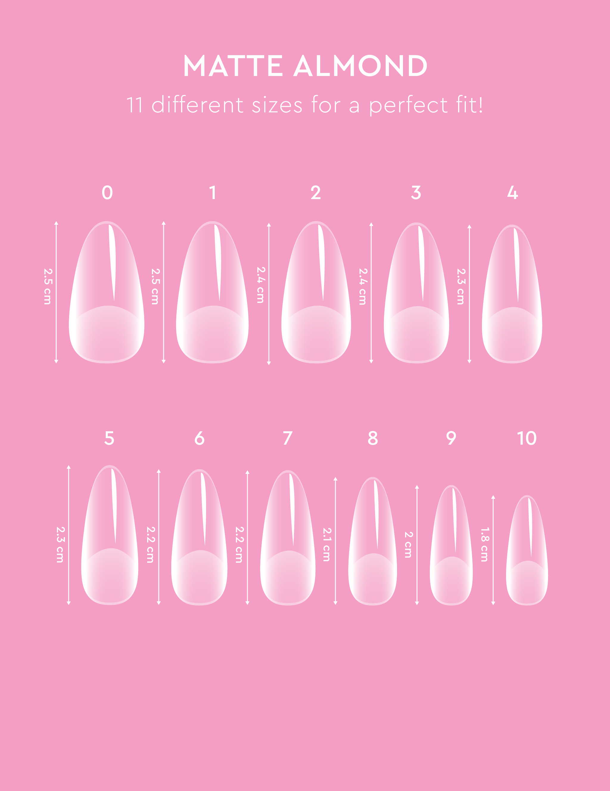 Soft Gel Tips - Matte Almond