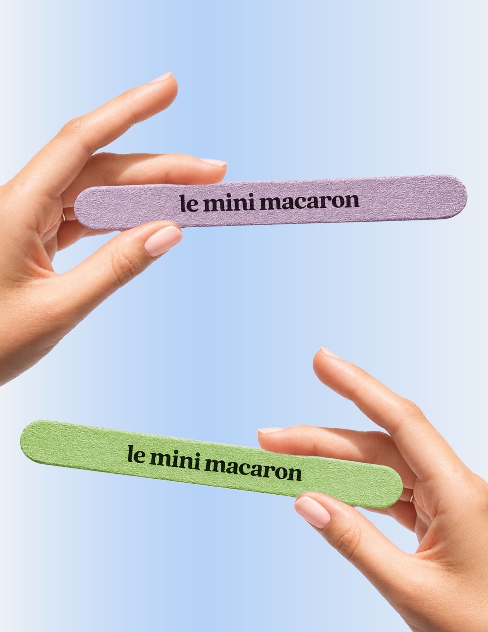 Lime à ongles pailletée - Violet