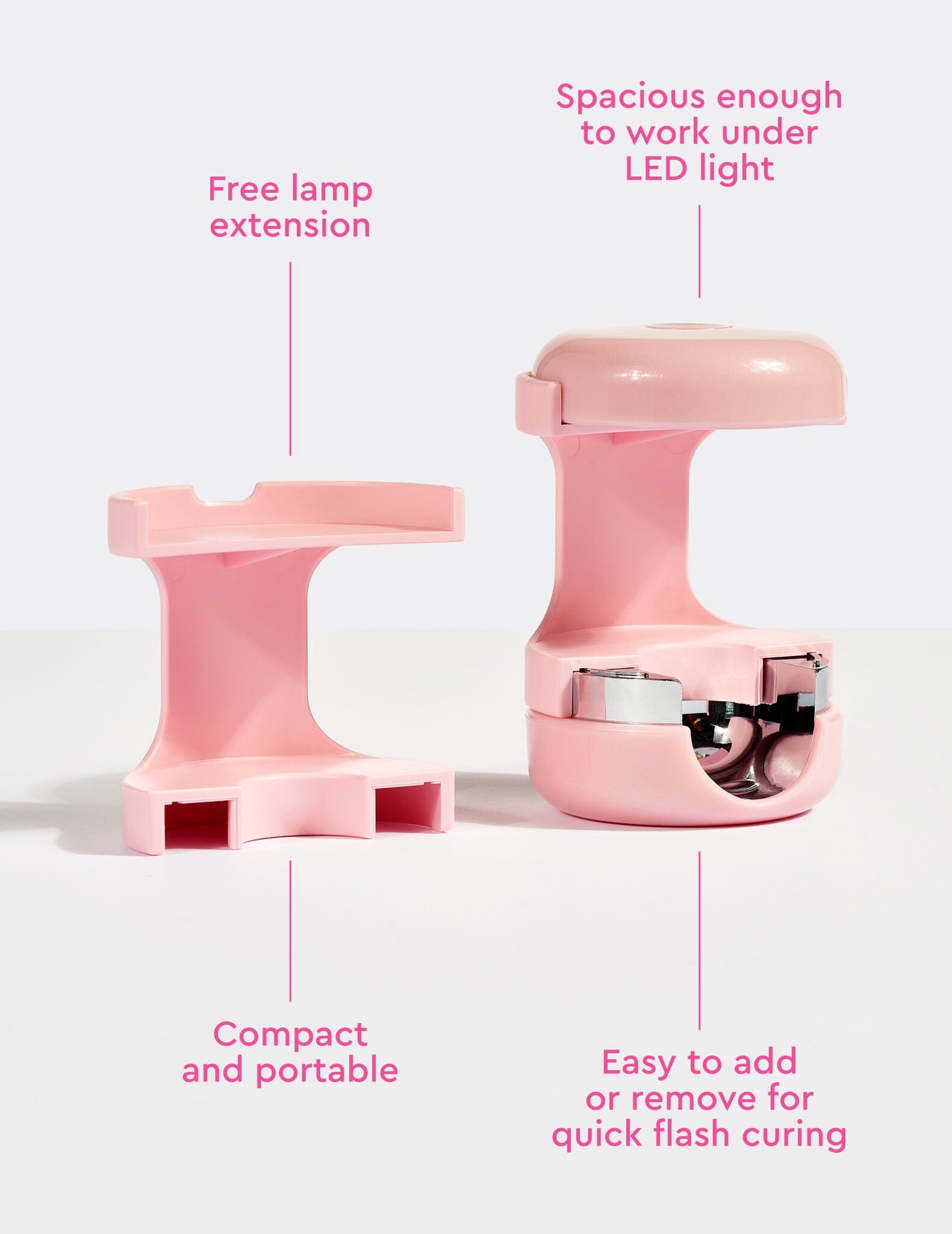 Le Gel tips + Glue + Lamp Extension Bundle - Le Mini Macaron