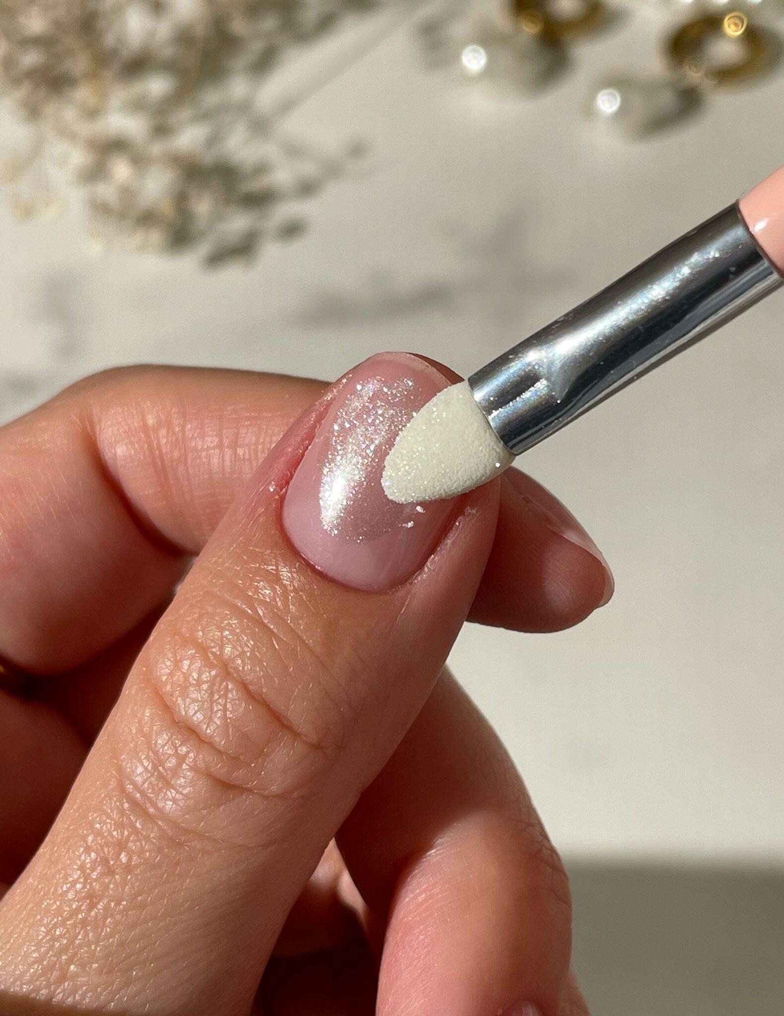 Le Pearl - Nail Powder & Gel Topcoat Set - Le Mini Macaron