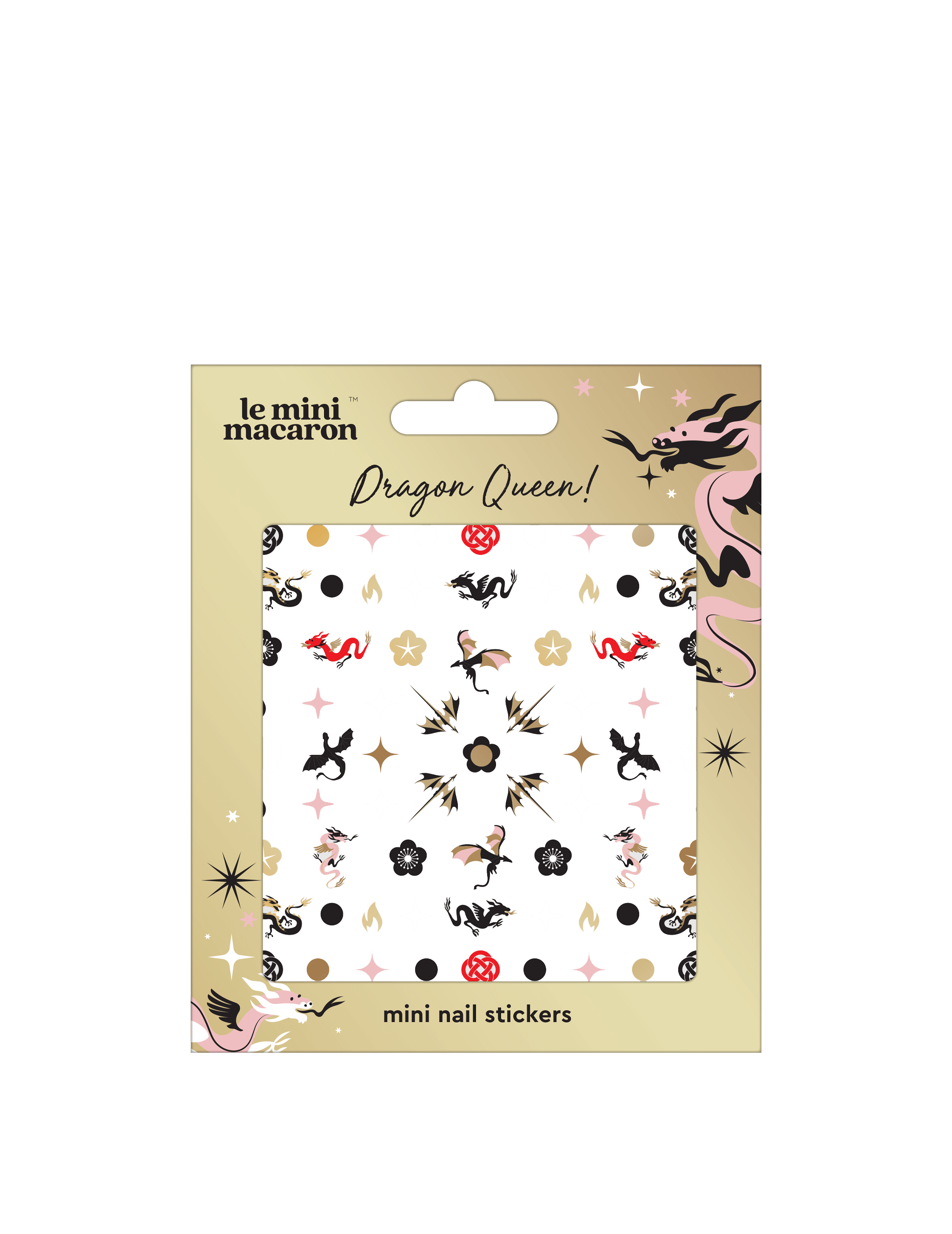 Dragon Queen - Mini Nail Stickers - Le Mini Macaron