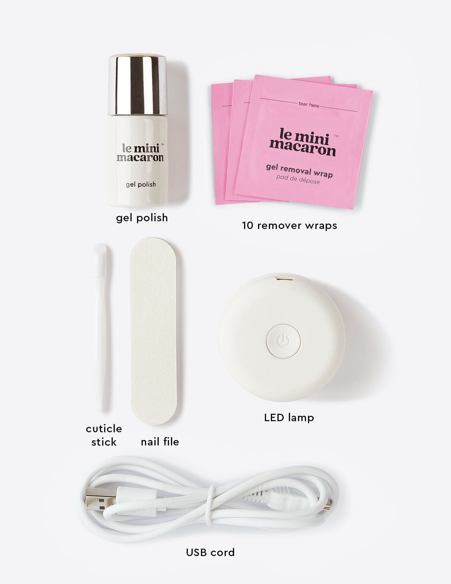 Milkshake - Gel Manicure Kit - Le Mini Macaron