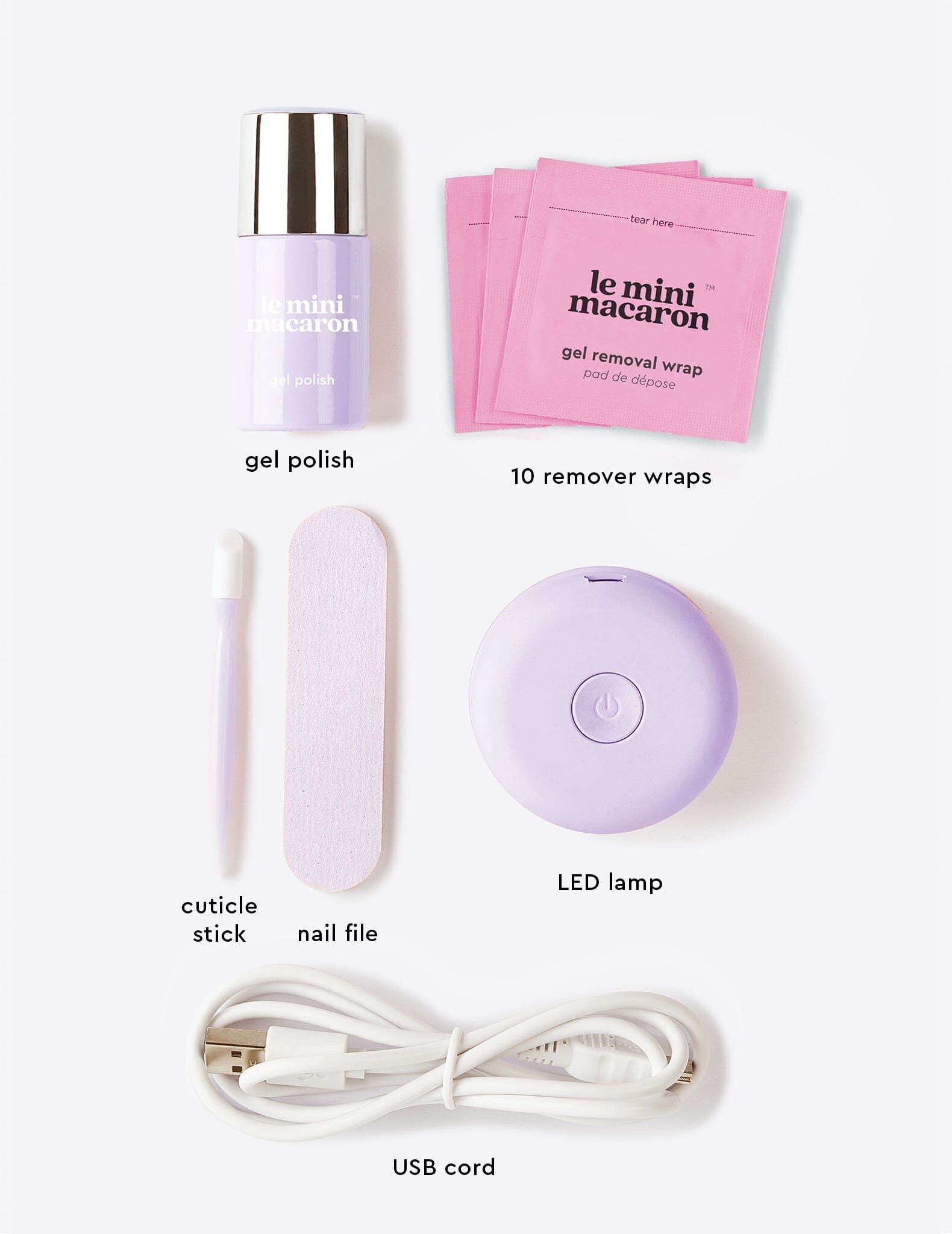 Pearlescence - Gel Manicure Kit - Le Mini Macaron