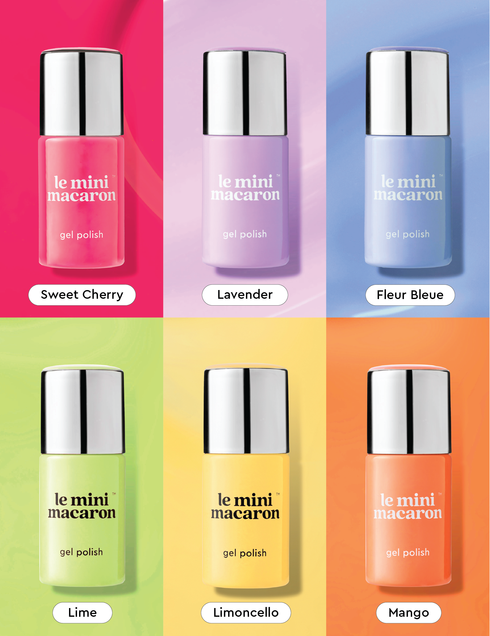 Couleurs d’Été – Set de Vernis Semi-Permanents