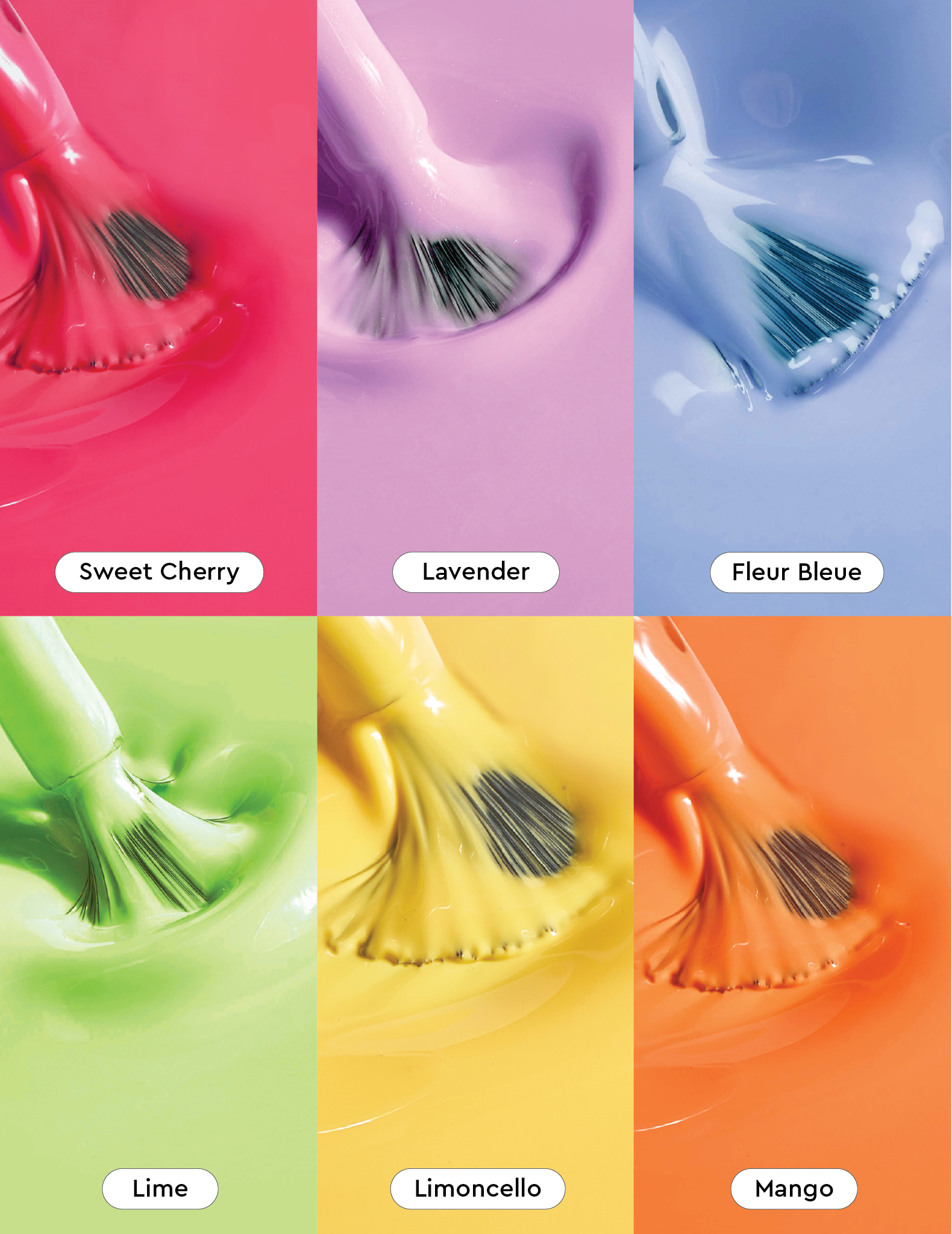Couleurs d’Été – Set de Vernis Semi-Permanents