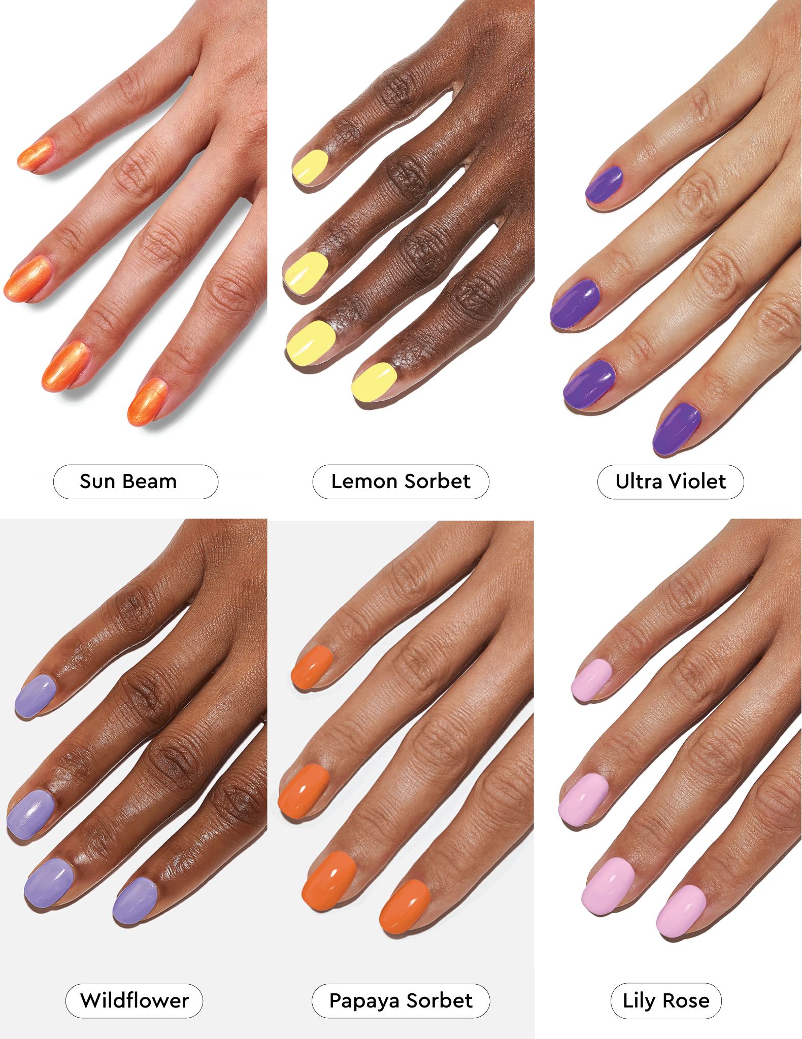 Coucher de Soleil – Set de Vernis Semi-Permanents