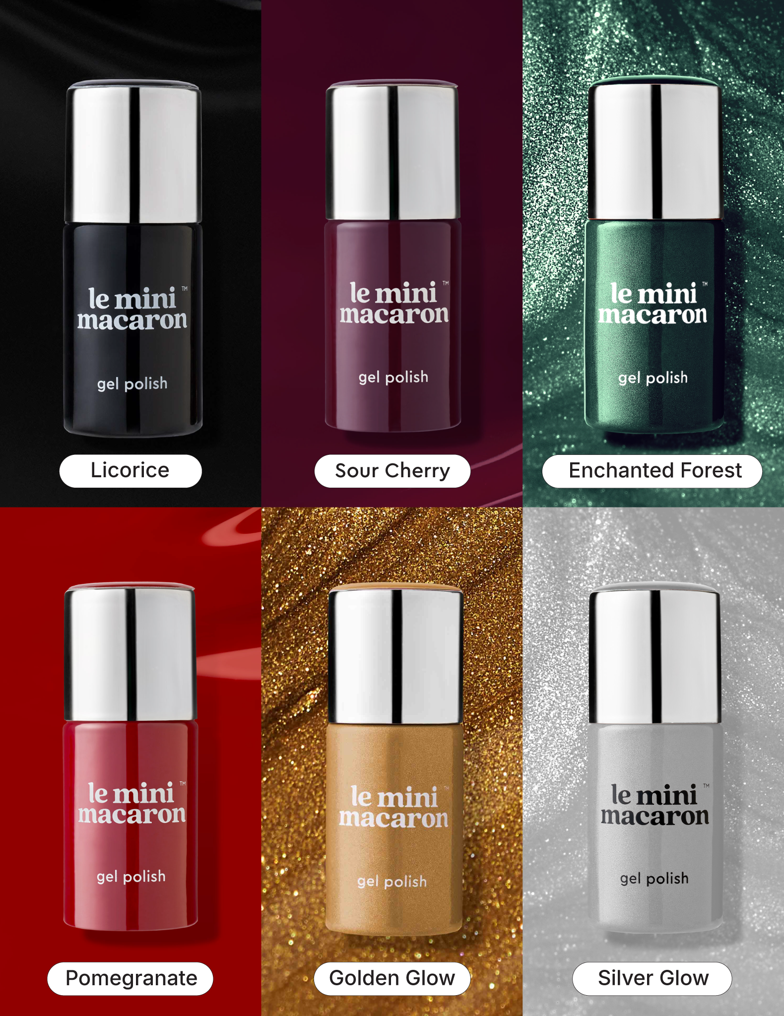 Christmas Shades - Set de Vernis Semi-Permanents