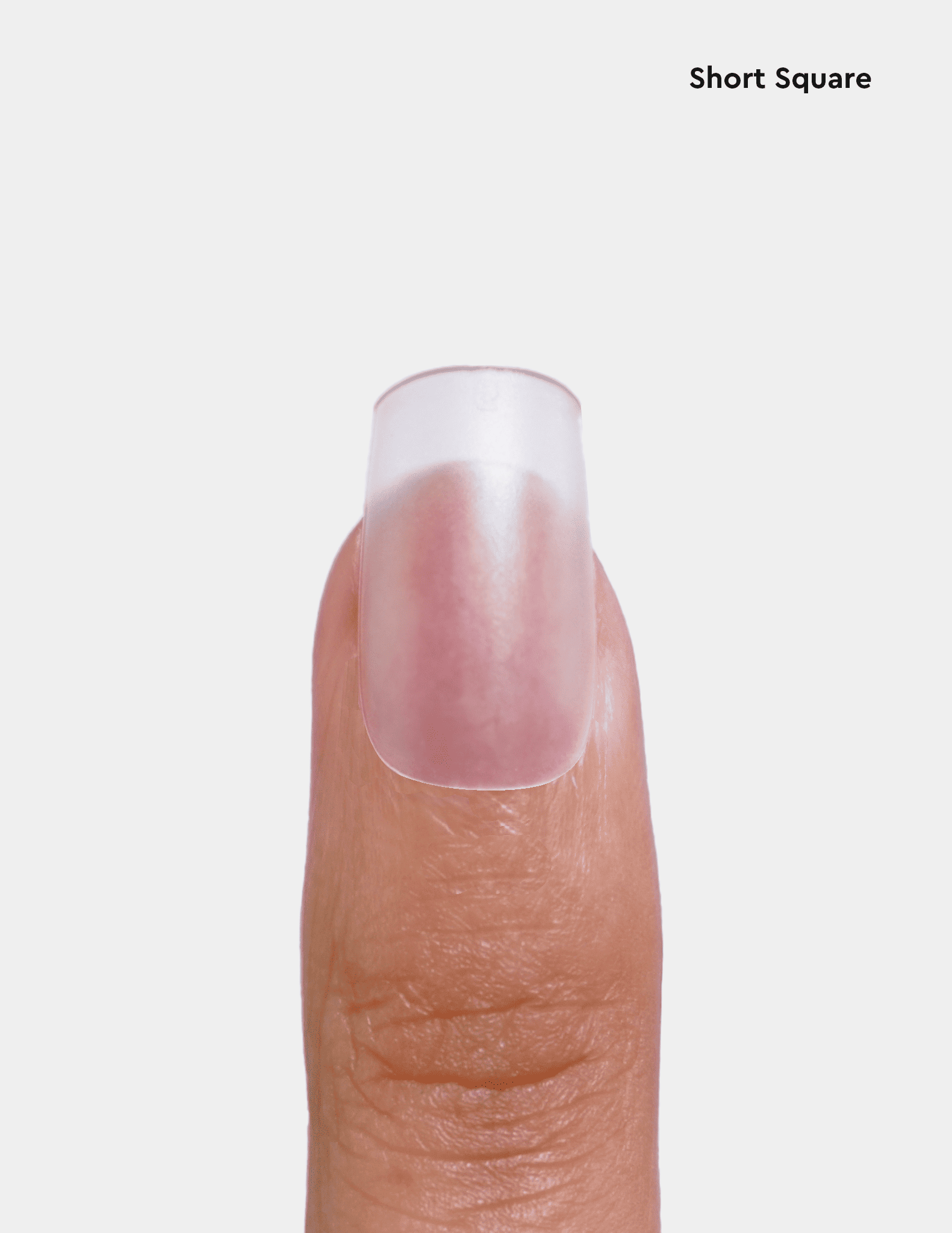 Soft Gel Tips - Short Round Square