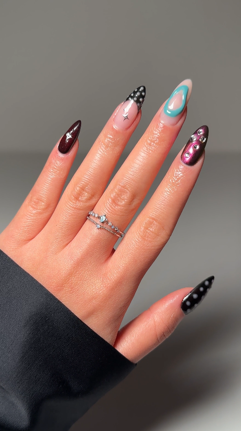 Winter Glam Mani