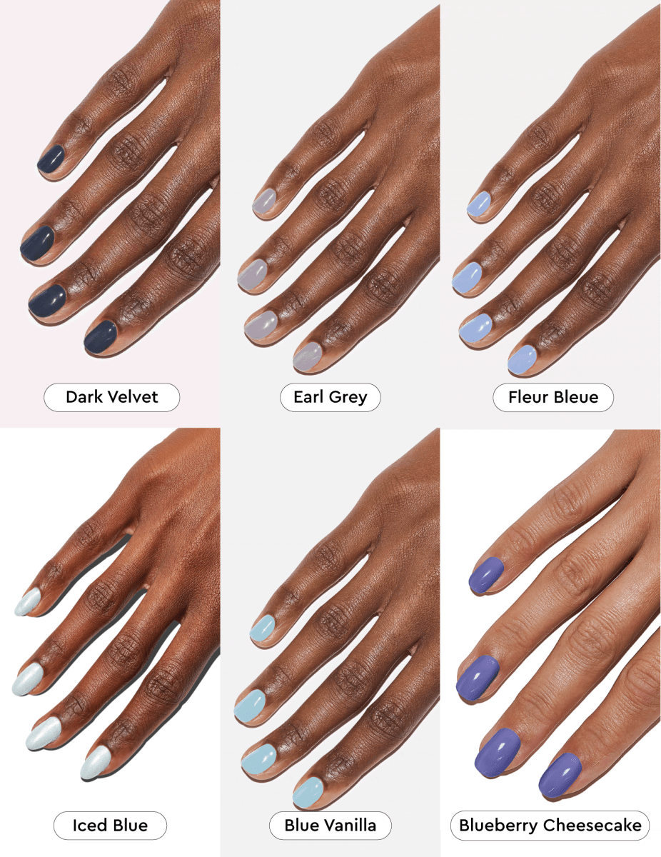 Blues & Grays - Gel Polish Bundle - Gel Polish Sets