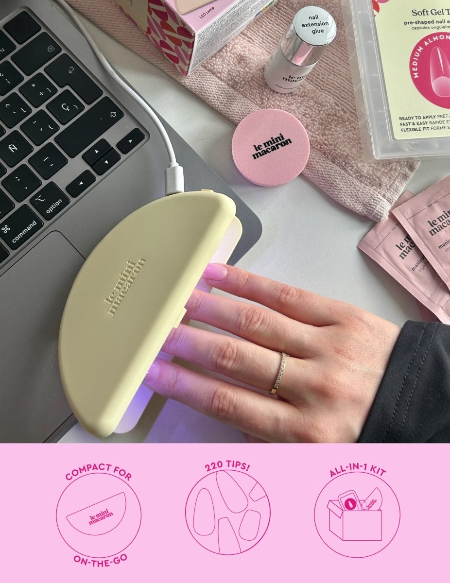 Le Soft Gel Tips - Medium Almond Starter Kit - Accessories