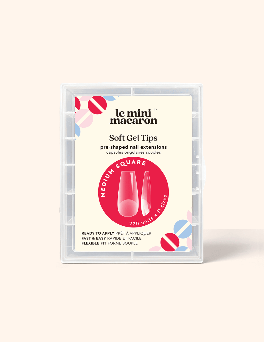Soft Gel Tips - Medium Square - Accessories