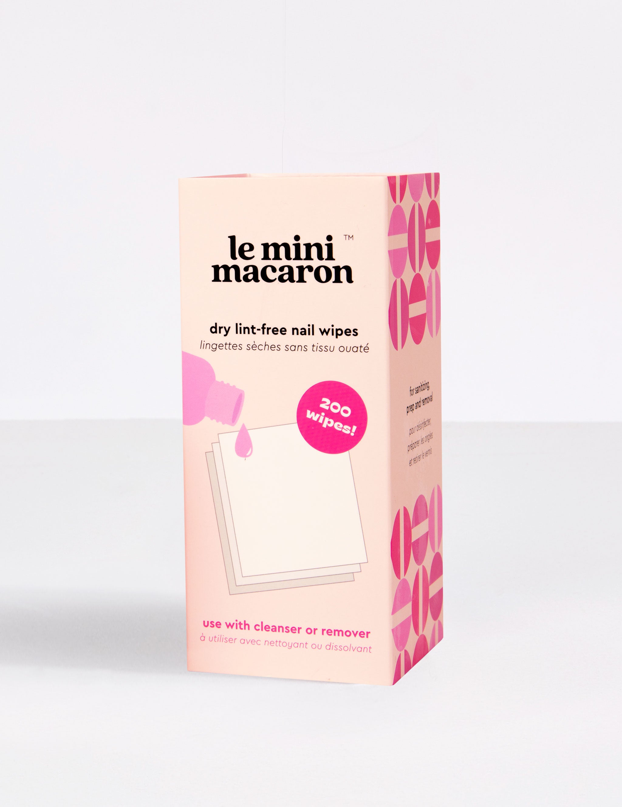 Dry Lint-Free Nail Wipes - Le Mini Macaron