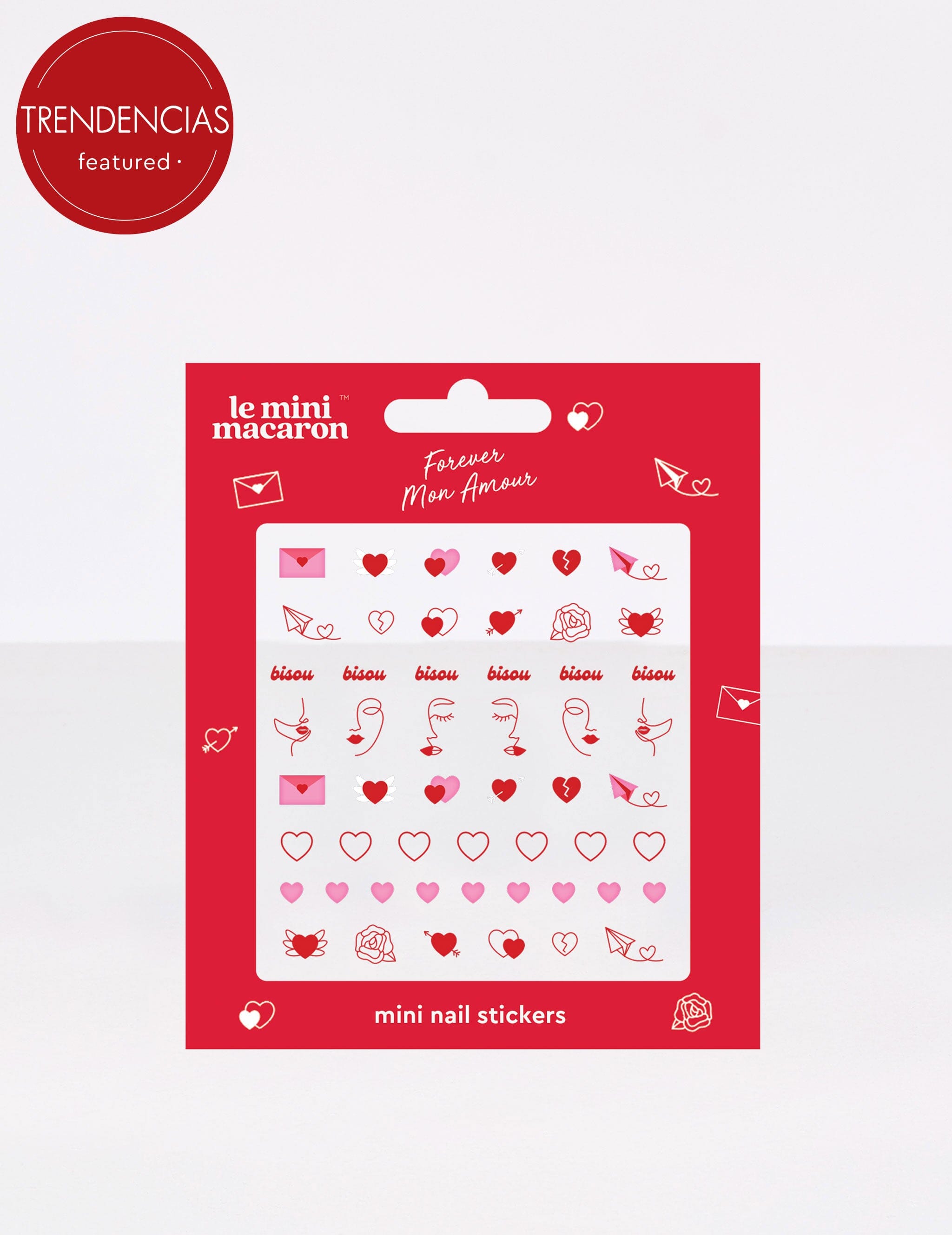 Forever Mon Amour - Mini Nail Stickers - Le Mini Macaron