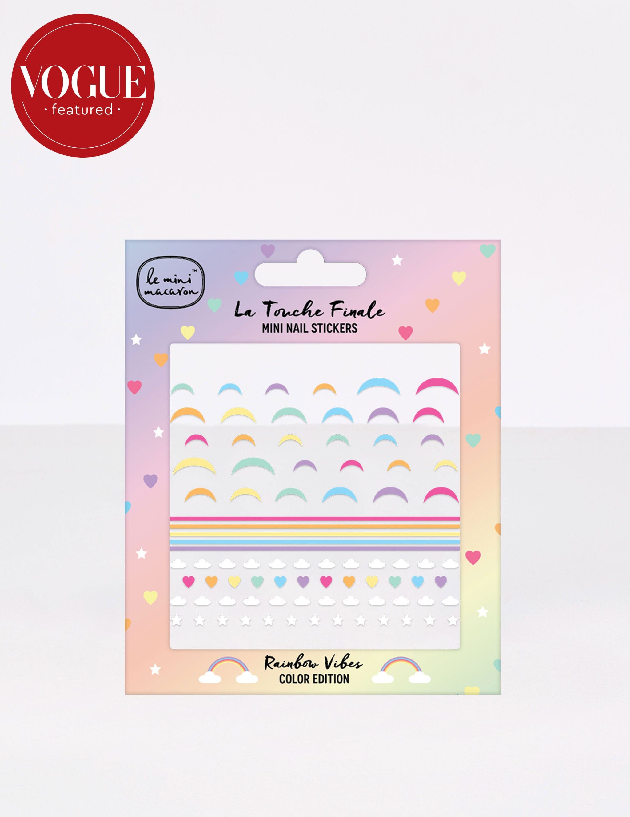 Rainbow Vibes - Mini Nail Stickers - Le Mini Macaron