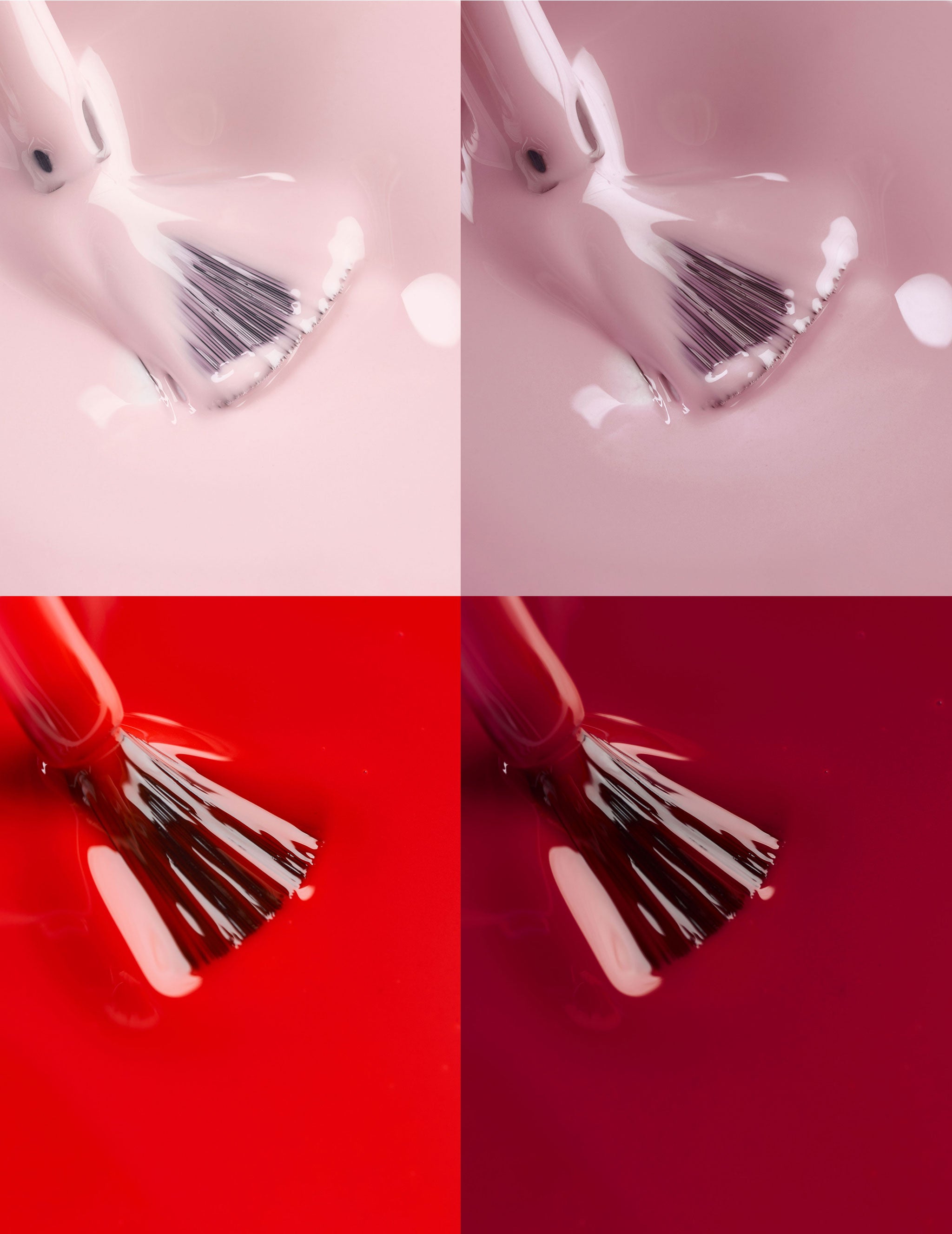 Le Maxi "Rouge & Moi" - Deluxe Gel Manicure Set - Le Mini Macaron