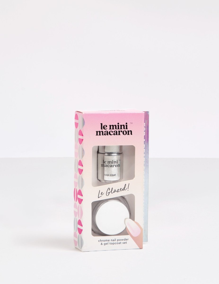 Le Glazed - Nail Powder & Gel Topcoat Set - Accessories