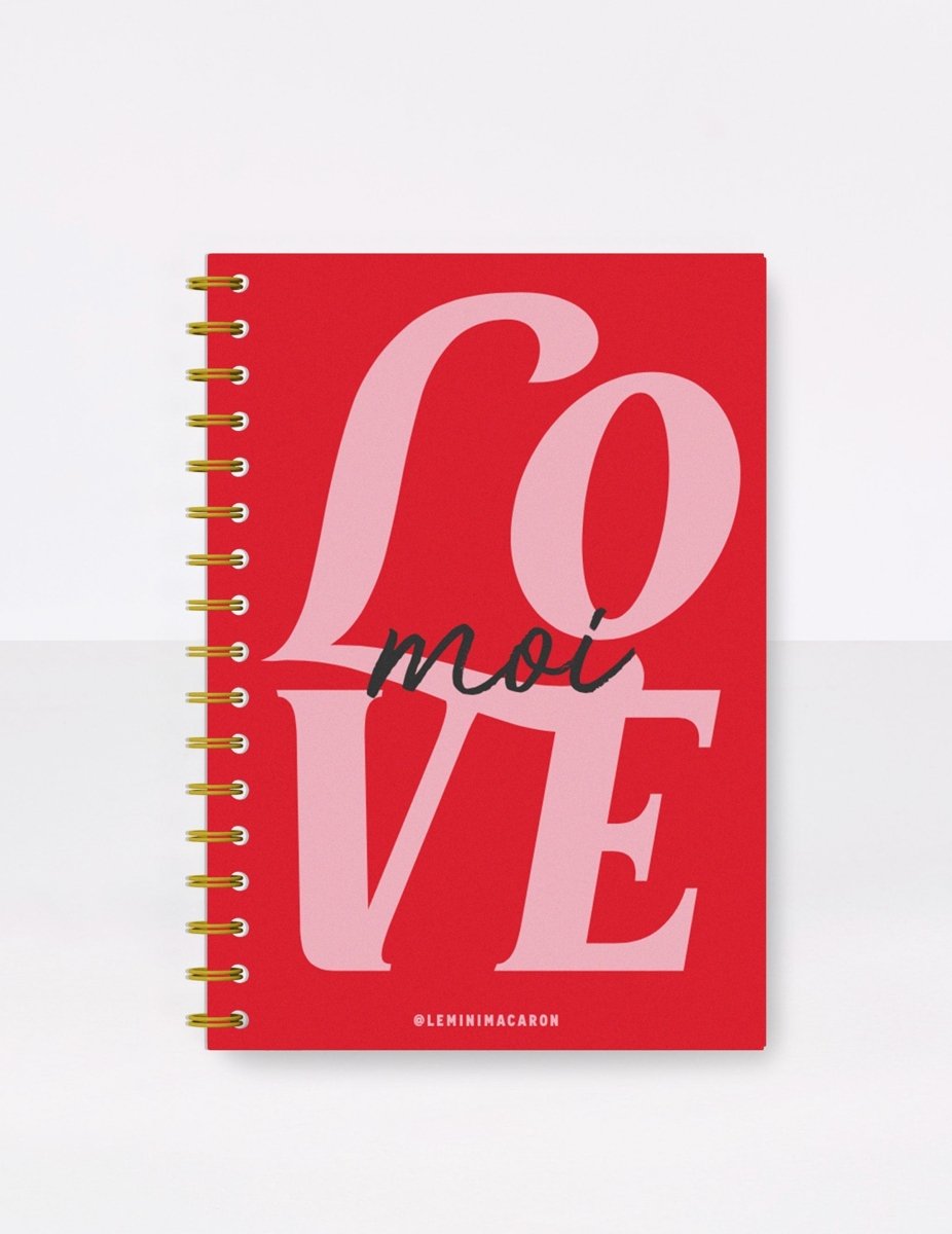 Love Moi - Valentine Notebook - Merch
