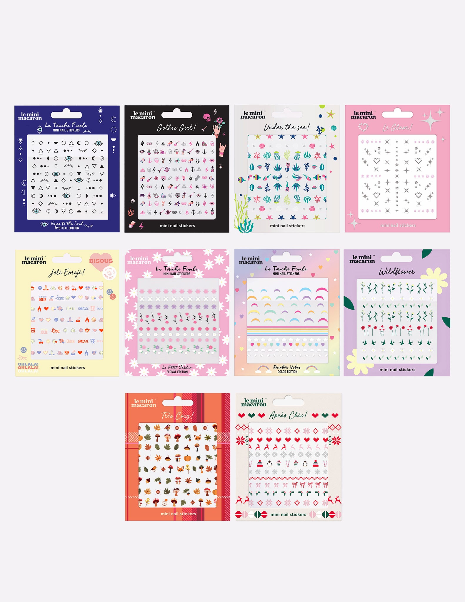 Mini Nail Stickers Bundle