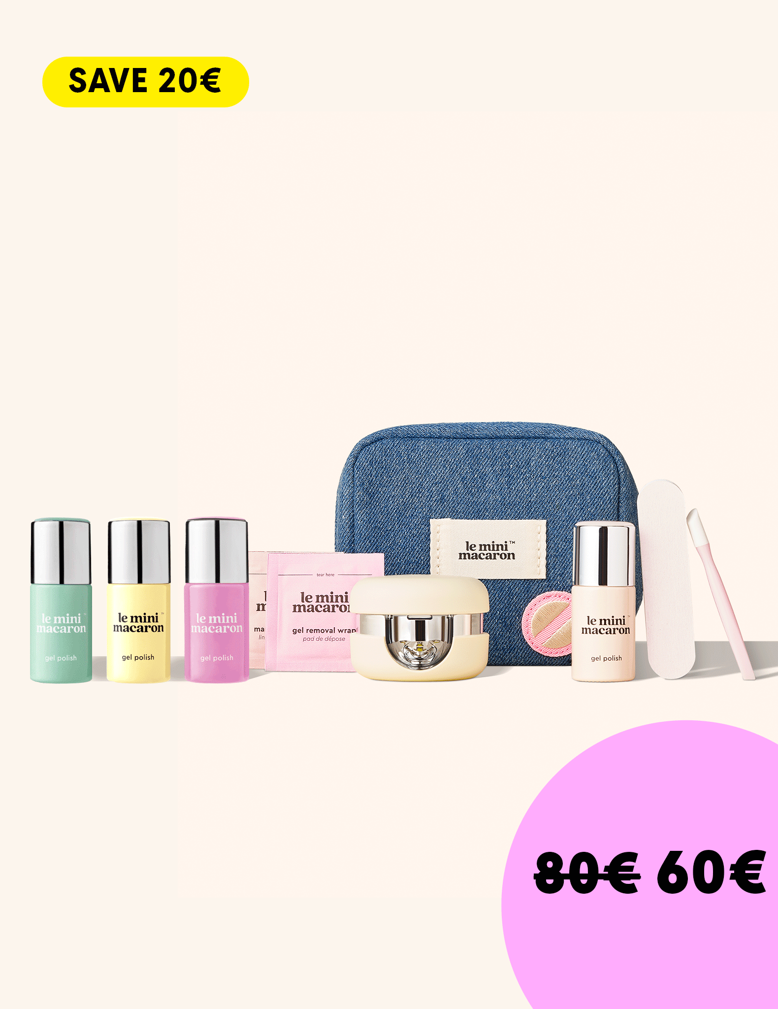 3 SHADES + TRAVEL KIT