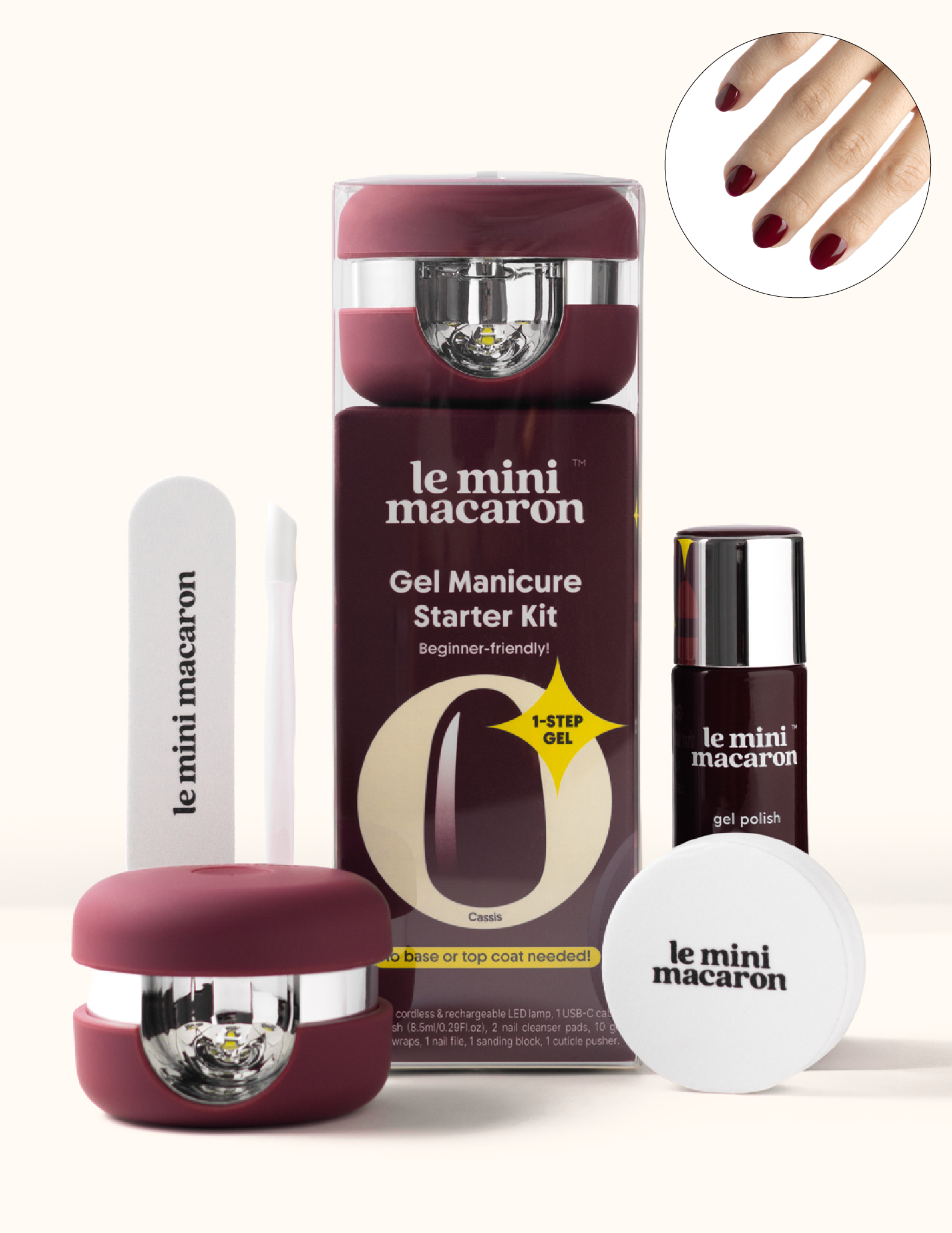 Cassis - Gel Manicure Kit