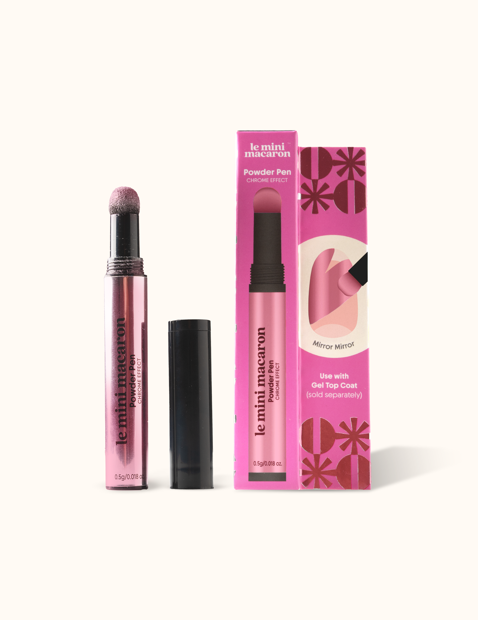 Pink Revolution - Chrome Powder Pen