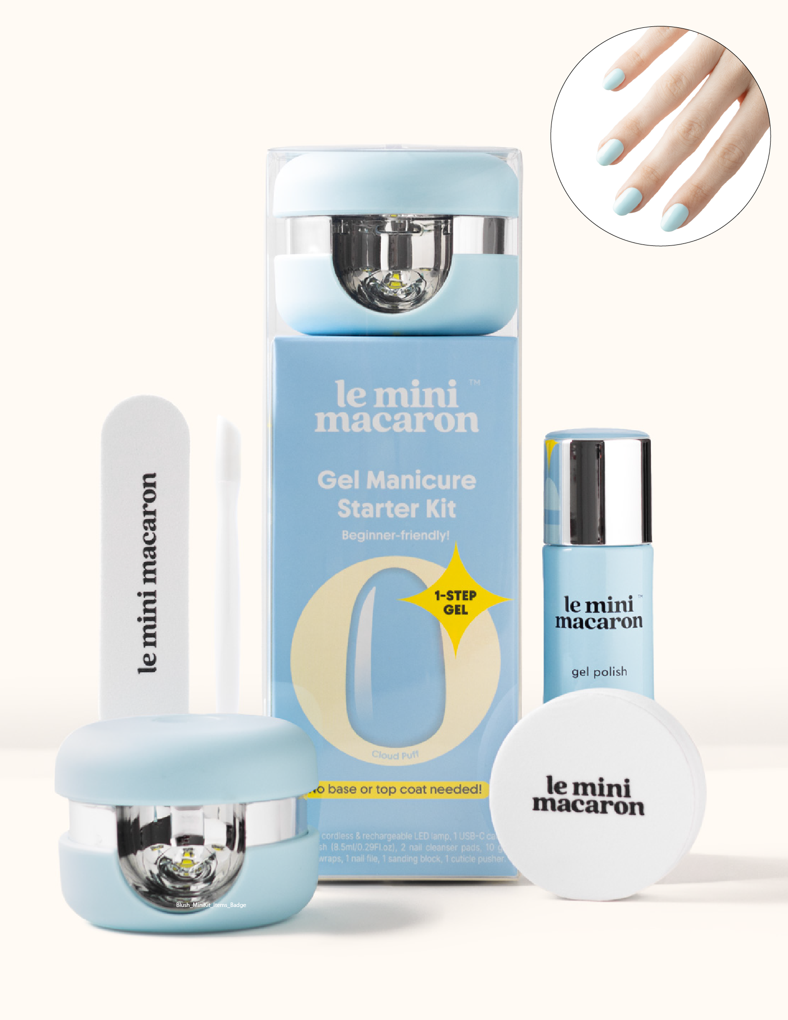Cloud Puff - Gel Manicure Kit