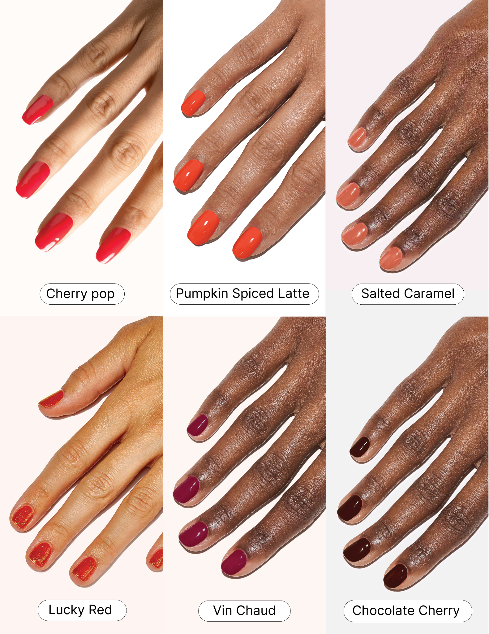 Main Character Reds - Gel Polish Bundle