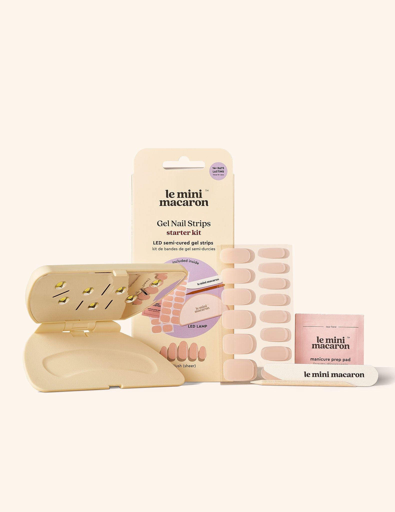 Gel Nail Strips Starter Kit - Blush