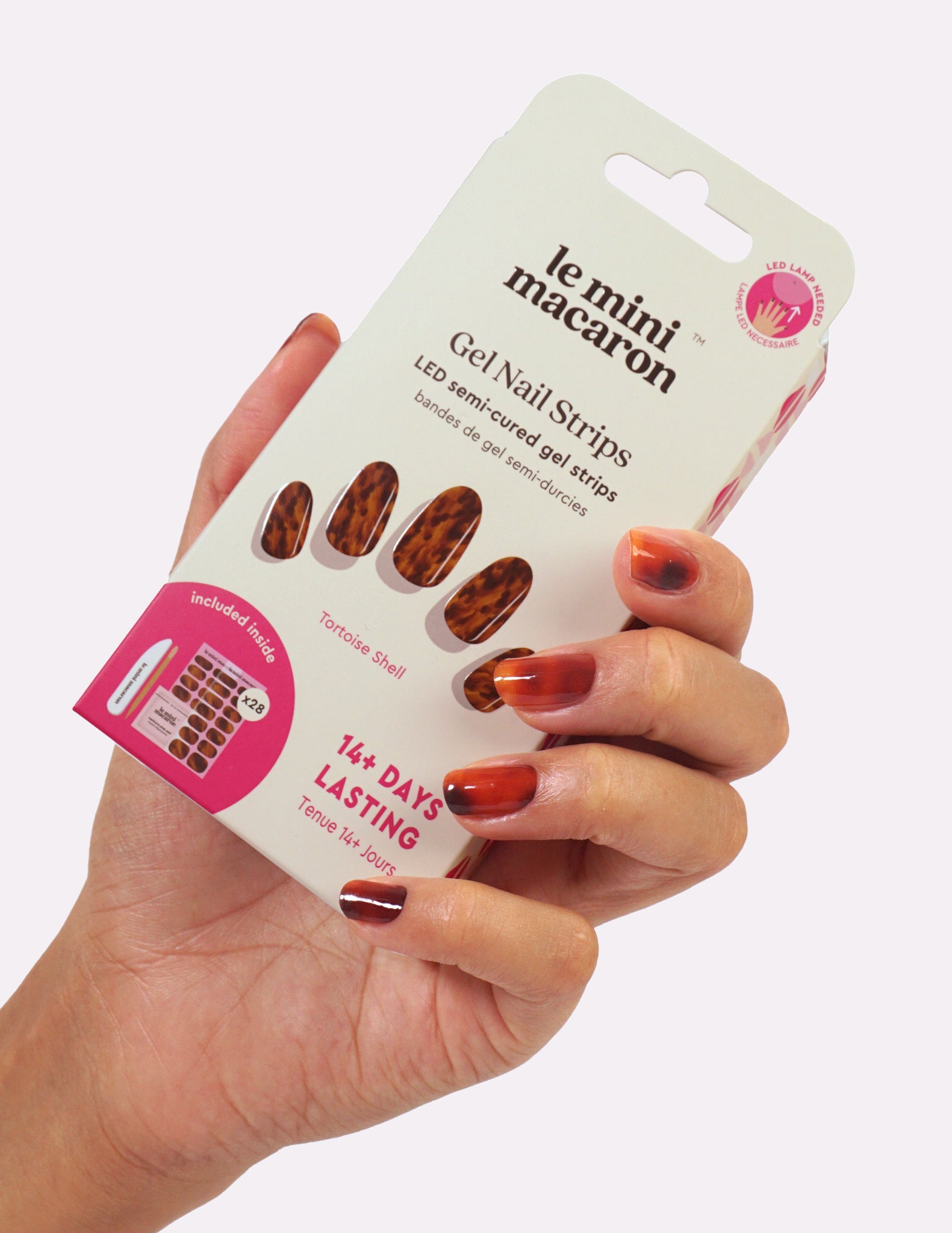 Gel Nail Strips - Tortoise Shell