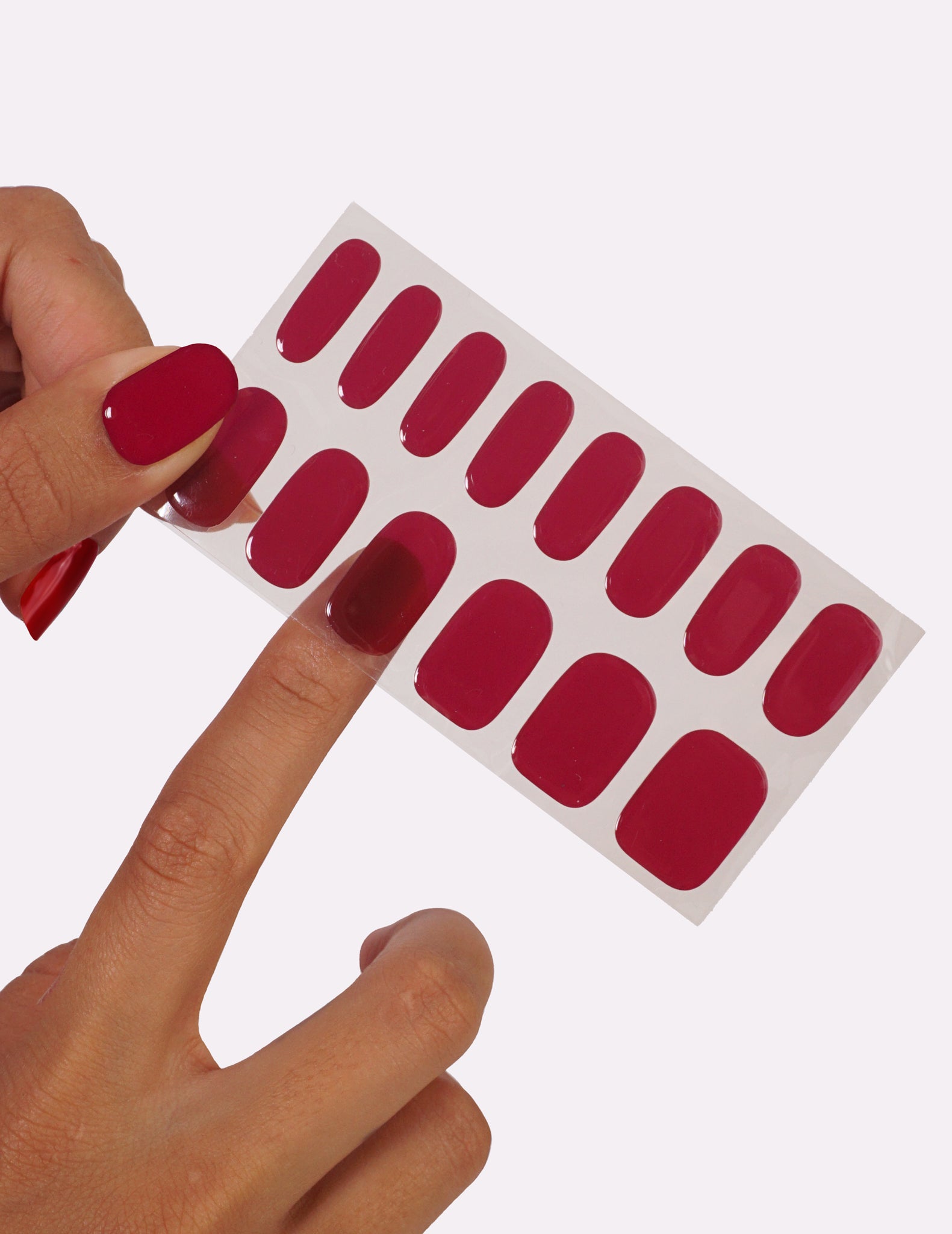 Gel Nail Strips - Rouge Dahlia