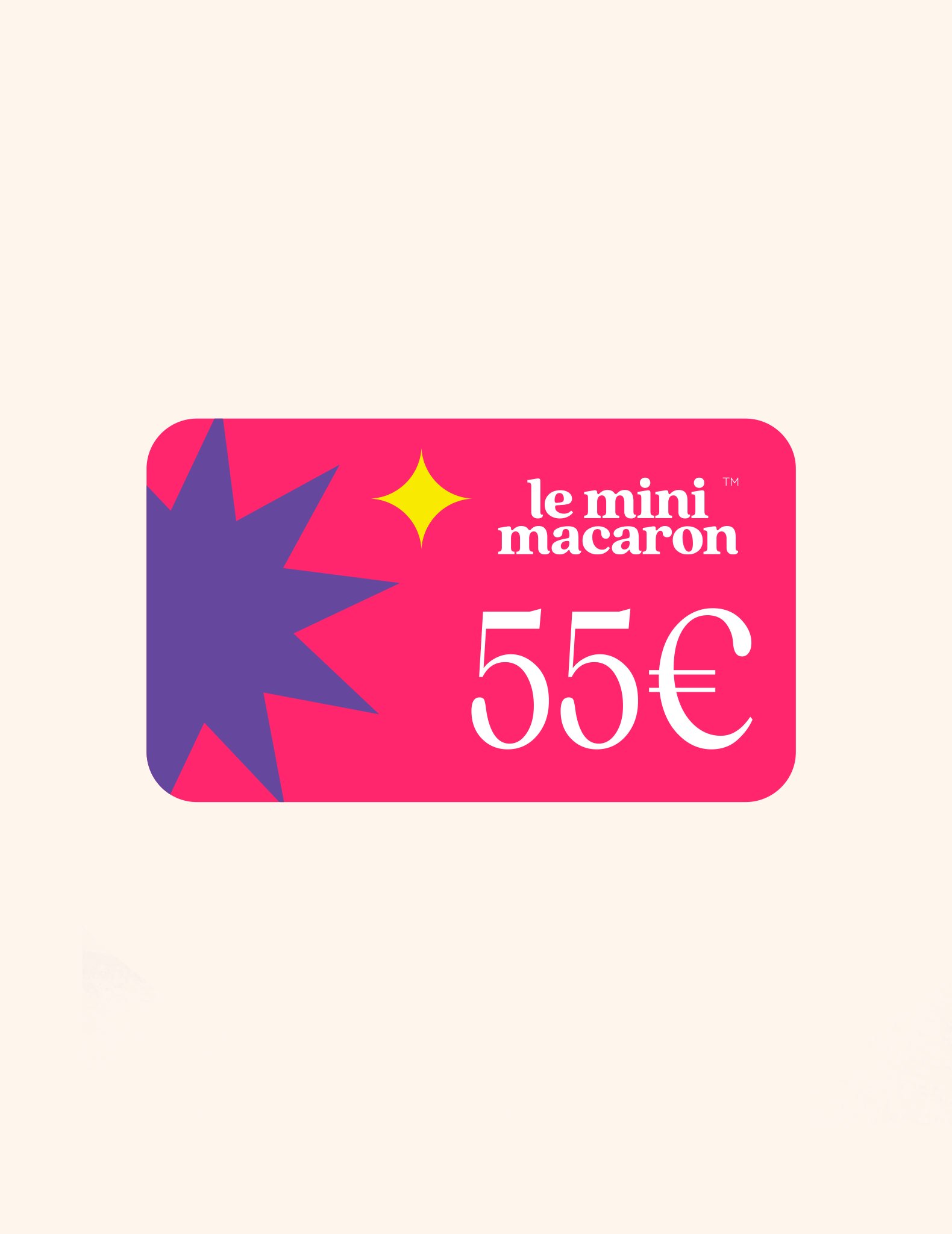 Le Mini Macaron Gift Card