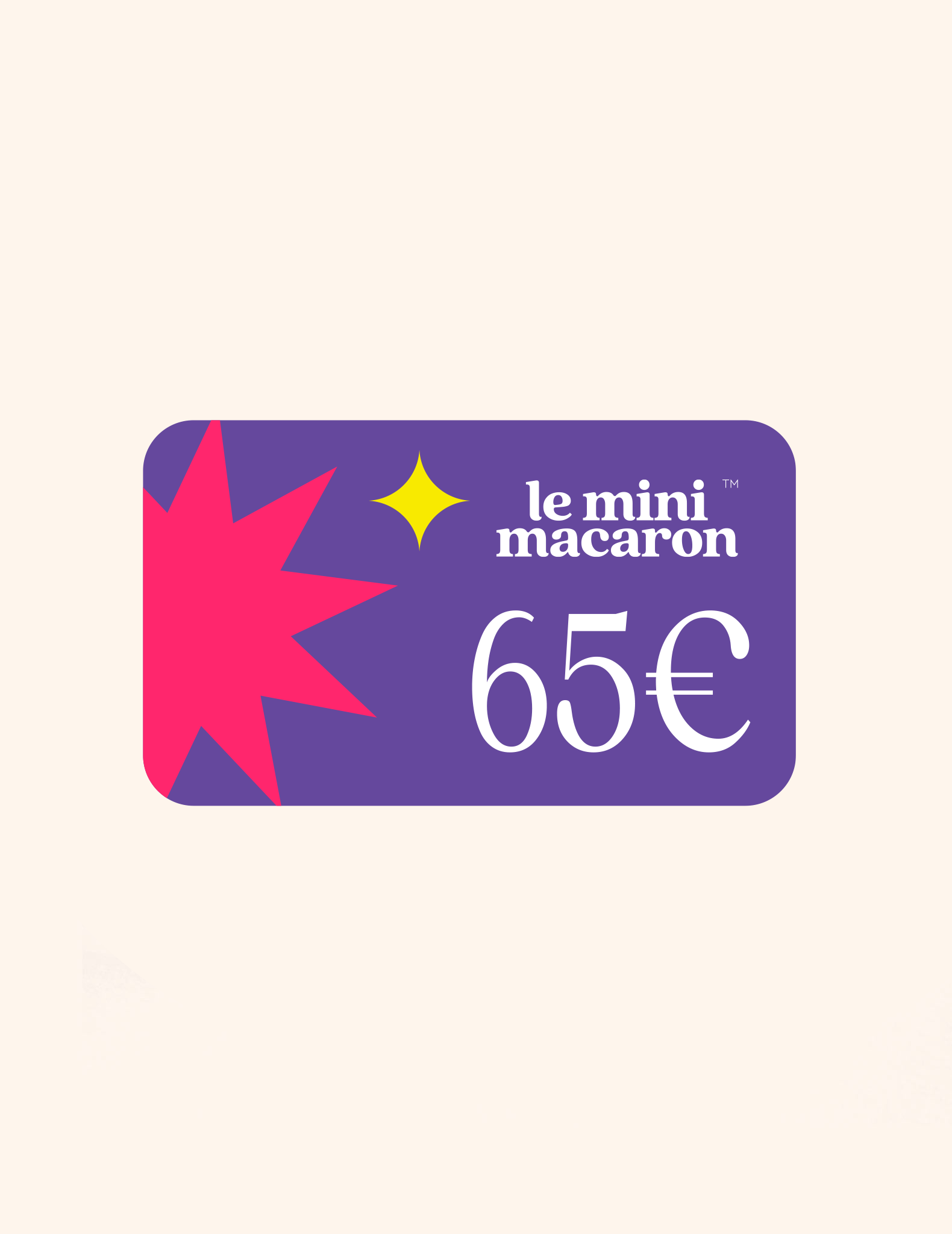 Le Mini Macaron Gift Card