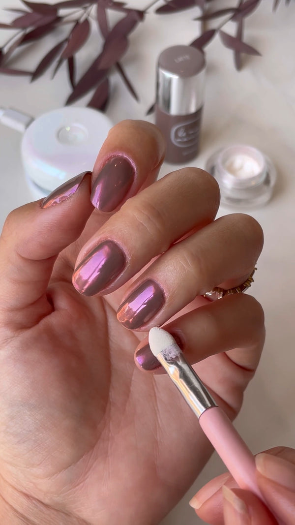 Glazed Latte Nails
