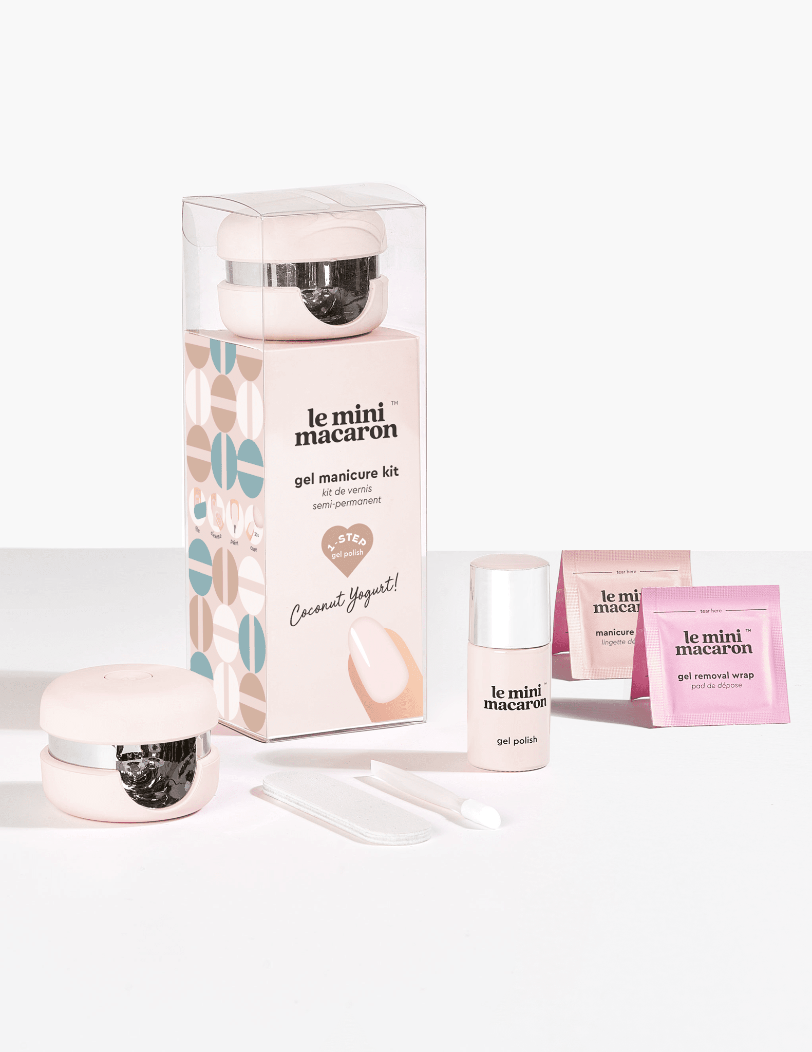 Coconut Yogurt - Gel Manicure Kit - Le Mini Macaron
