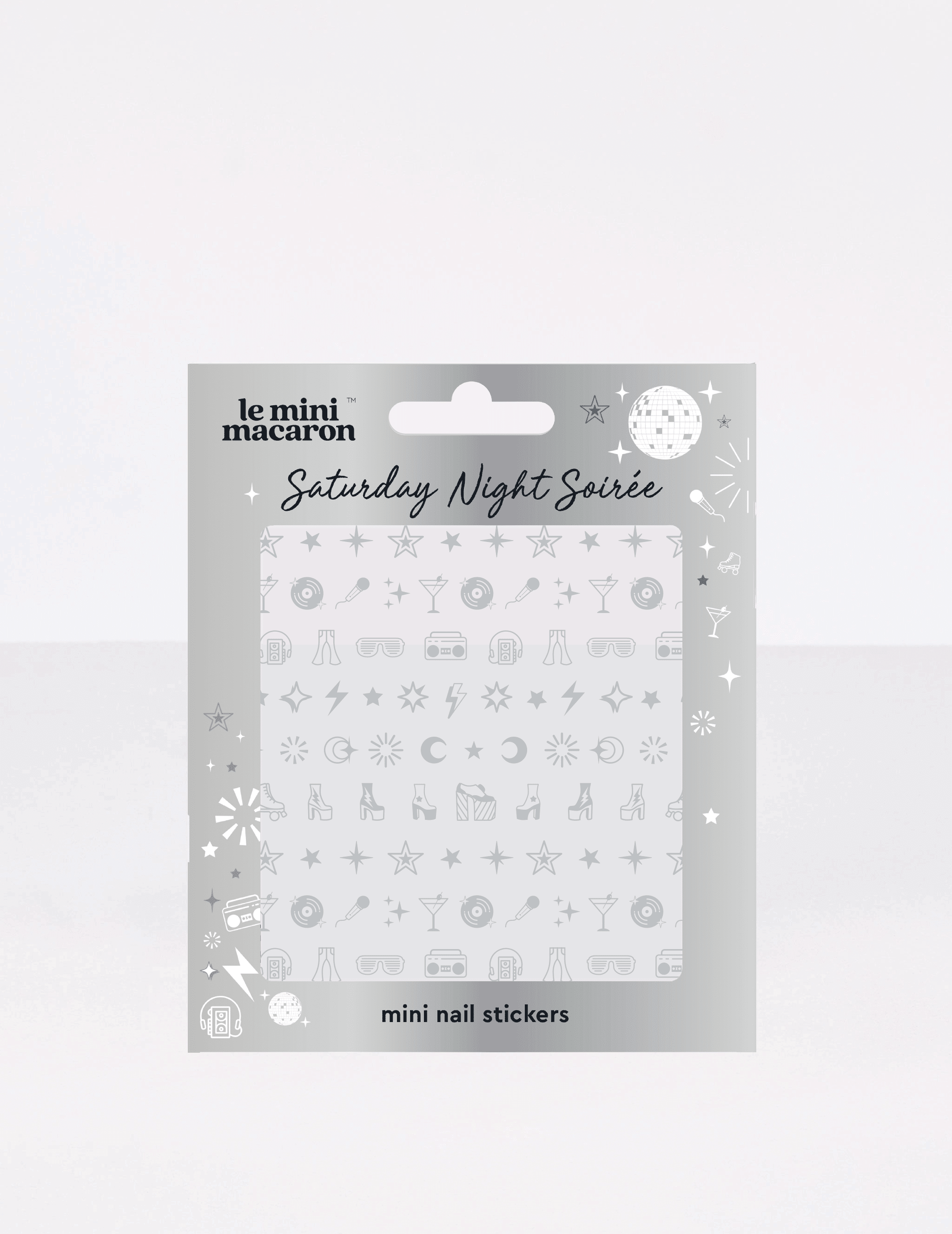 Saturday Night Soirée - Mini Nail Stickers - Le Mini Macaron
