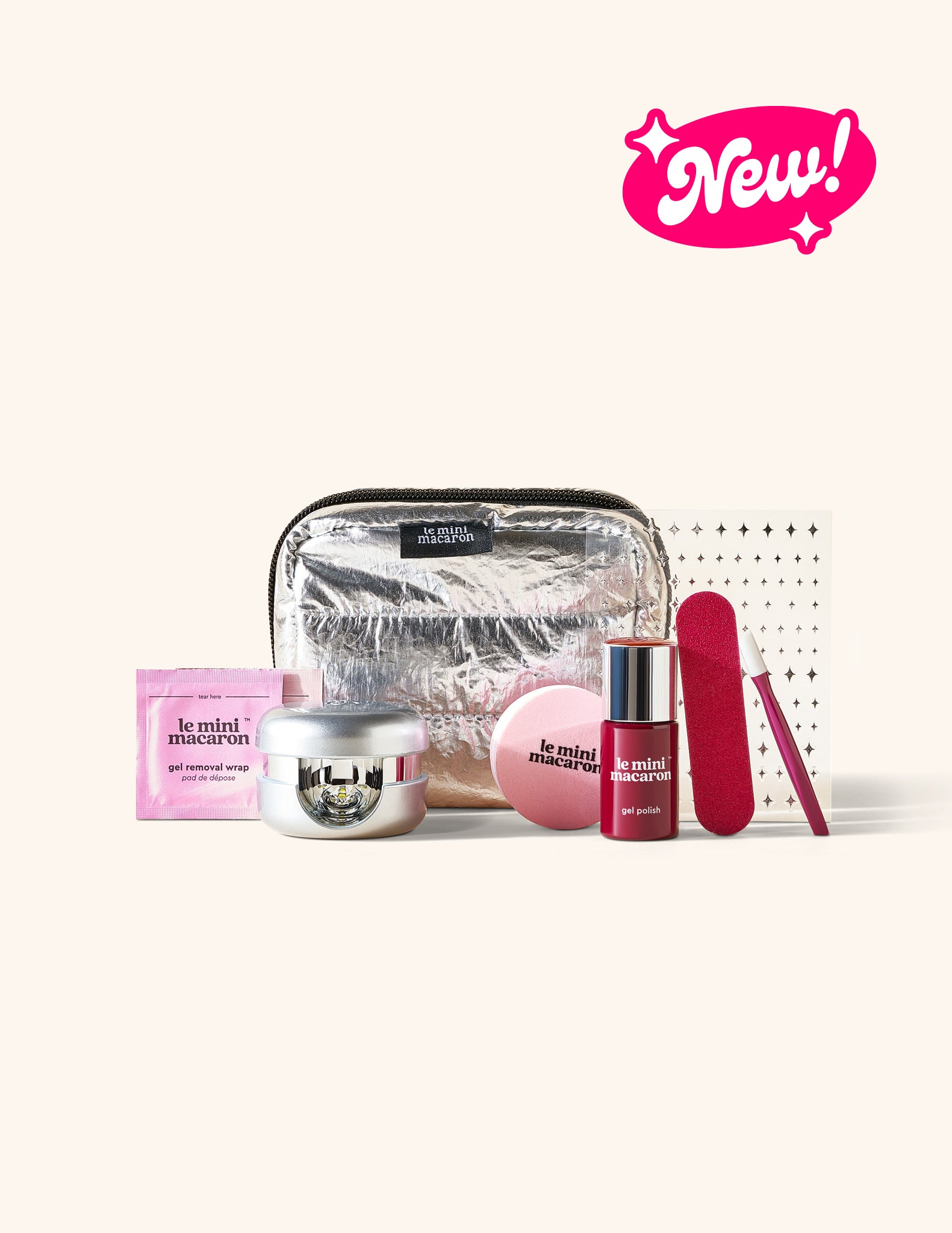 Le Mini Disco Kit - Kit de Manicura Semipermanente