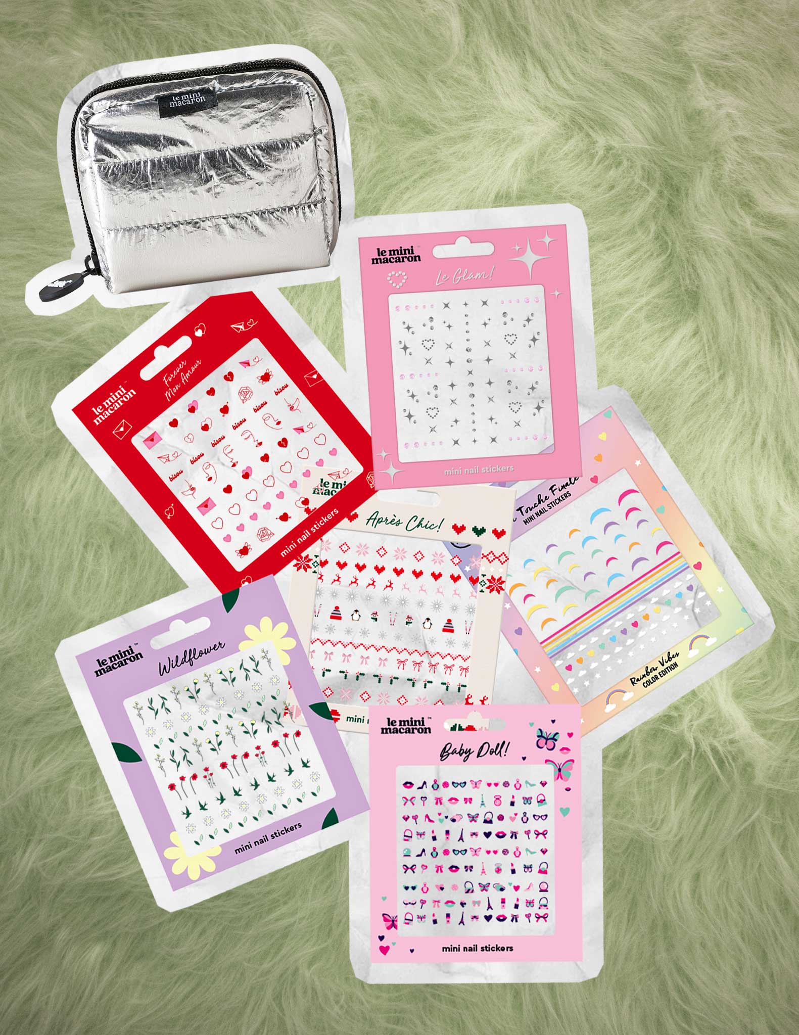 Festive Nail Stickers Bundle