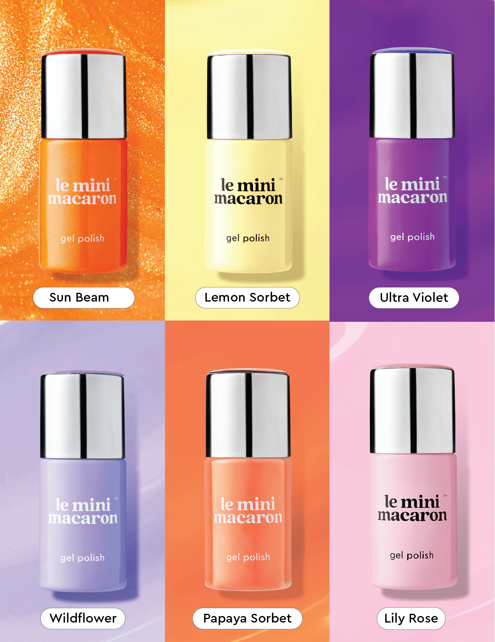 Coucher de Soleil – Set de Vernis Semi-Permanents